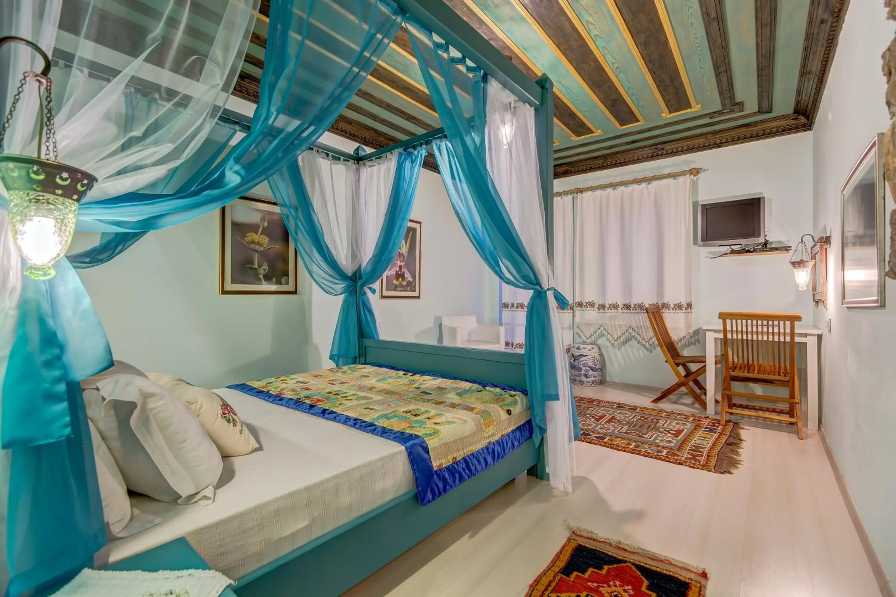 Corner Room with Balcony in Datca Villa Asina