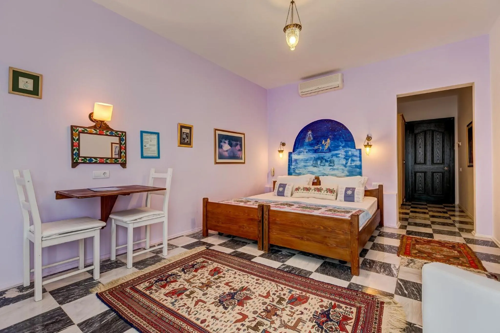 Twin Room with Balcony in Datca Villa Asina