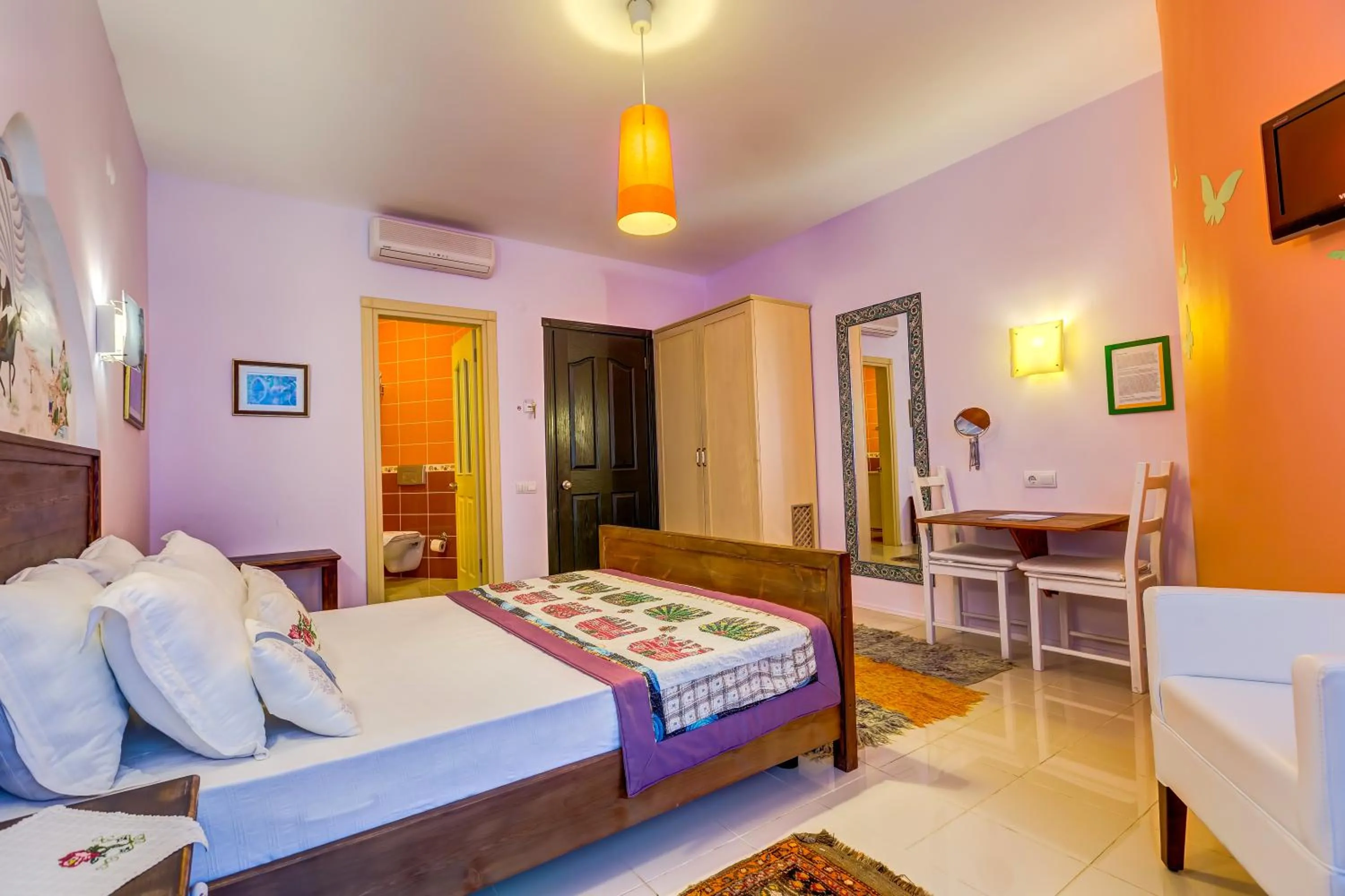 Double Room with Terrace in Datca Villa Asina