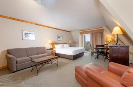 Bed in Selkirk Lodge