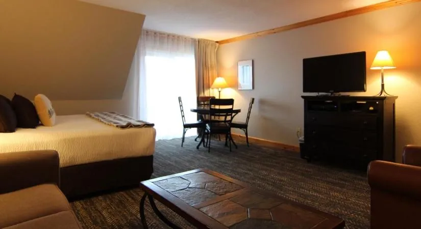 Bed in Selkirk Lodge