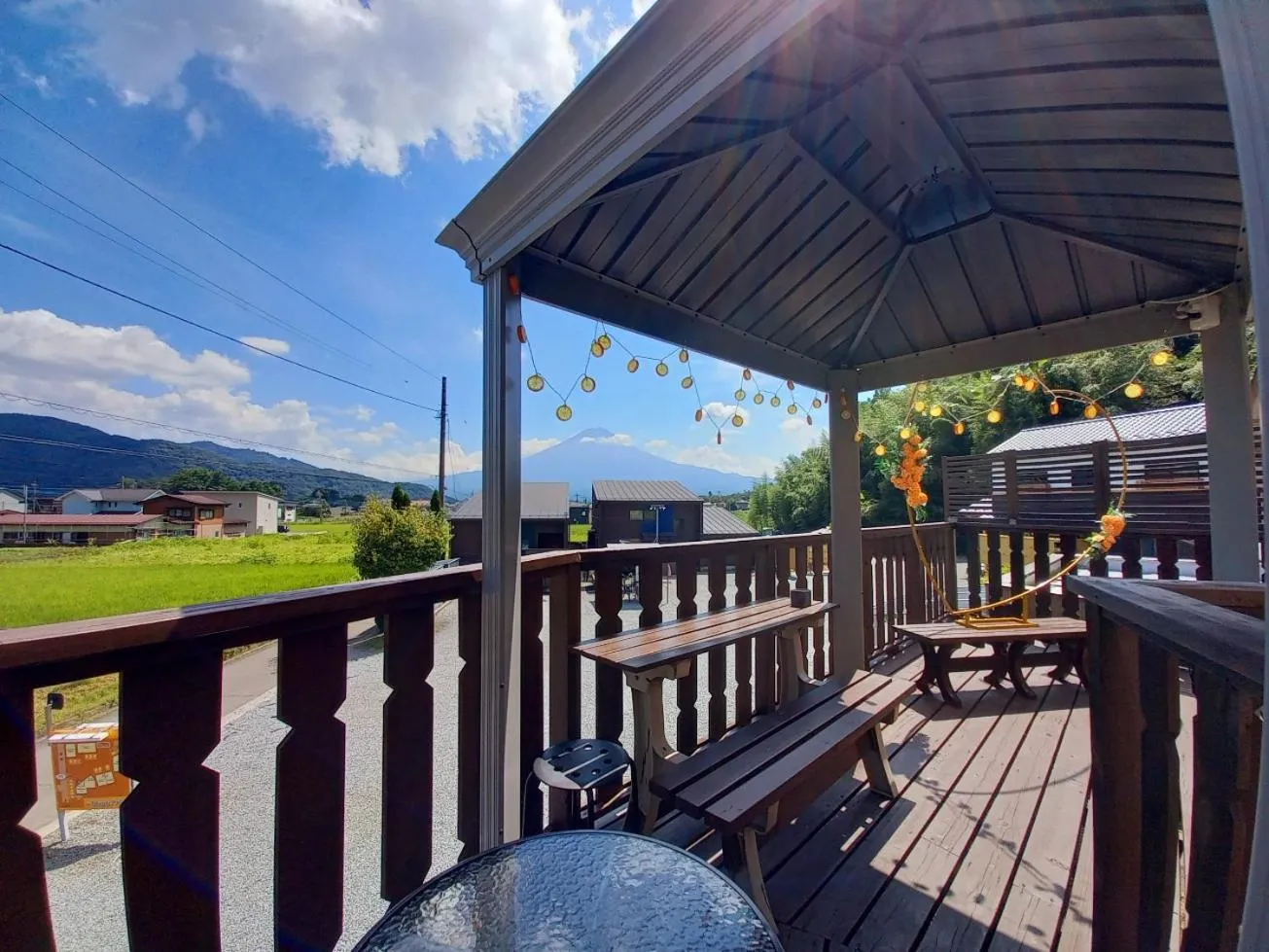 View (from property/room) in Orange Cabin Inn far from station