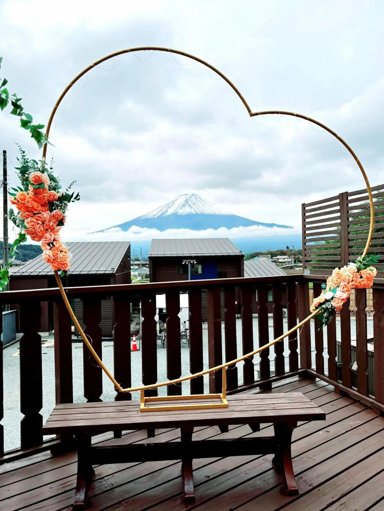 View (from property/room) in Orange Cabin Inn far from station