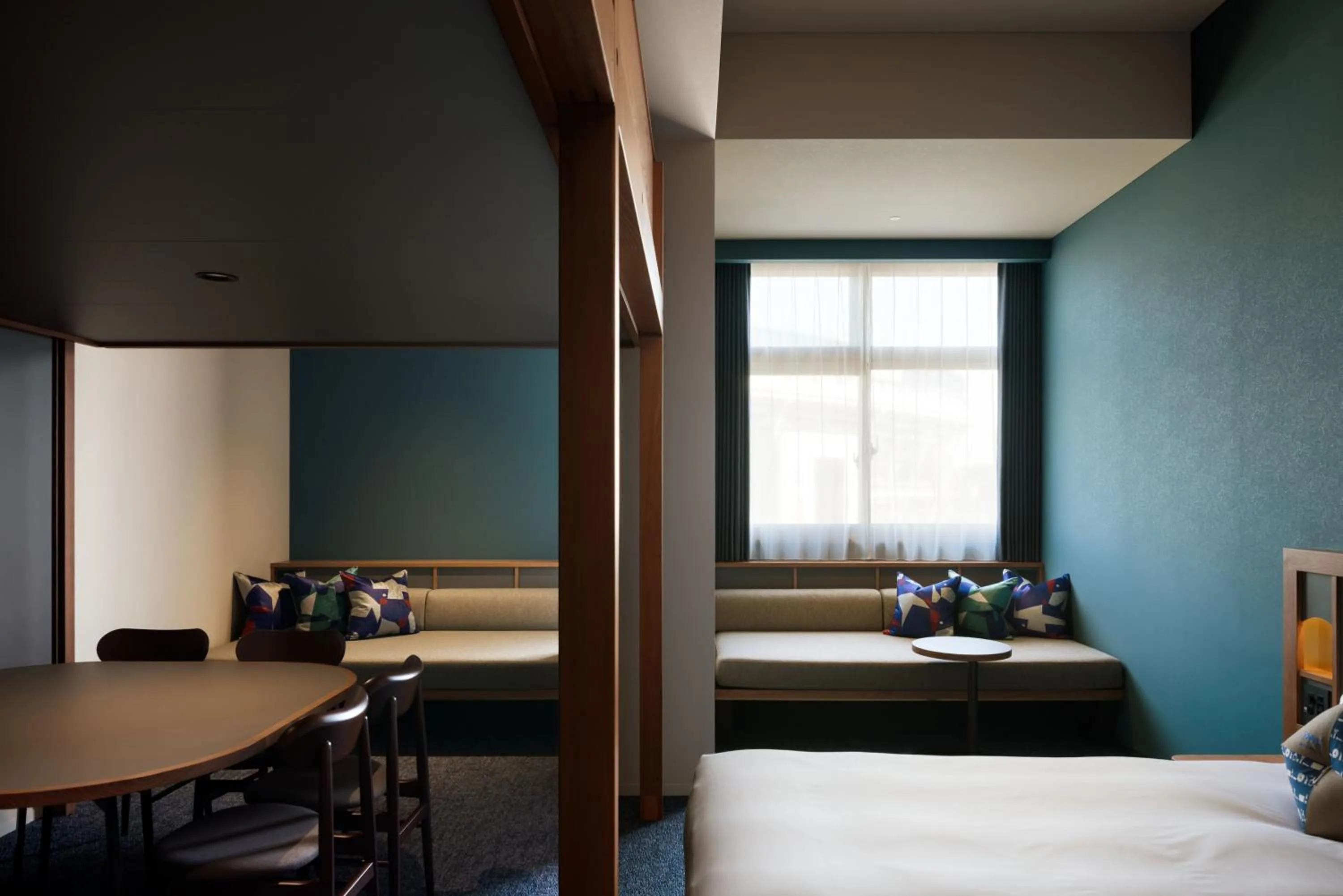 Photo of the whole room, Bed in OMO7 Yokohama by Hoshino Resorts