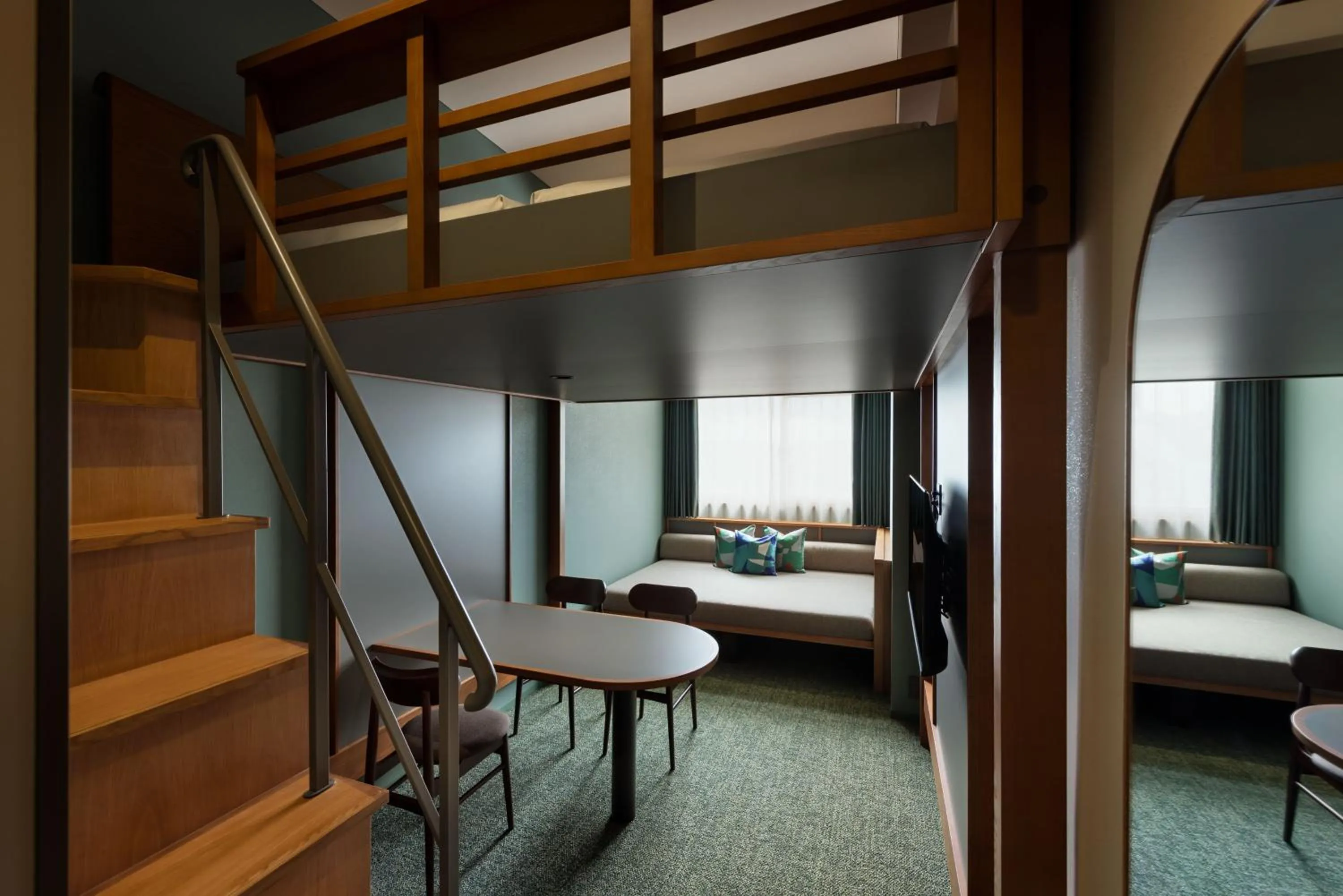 Photo of the whole room, Bed in OMO7 Yokohama by Hoshino Resorts