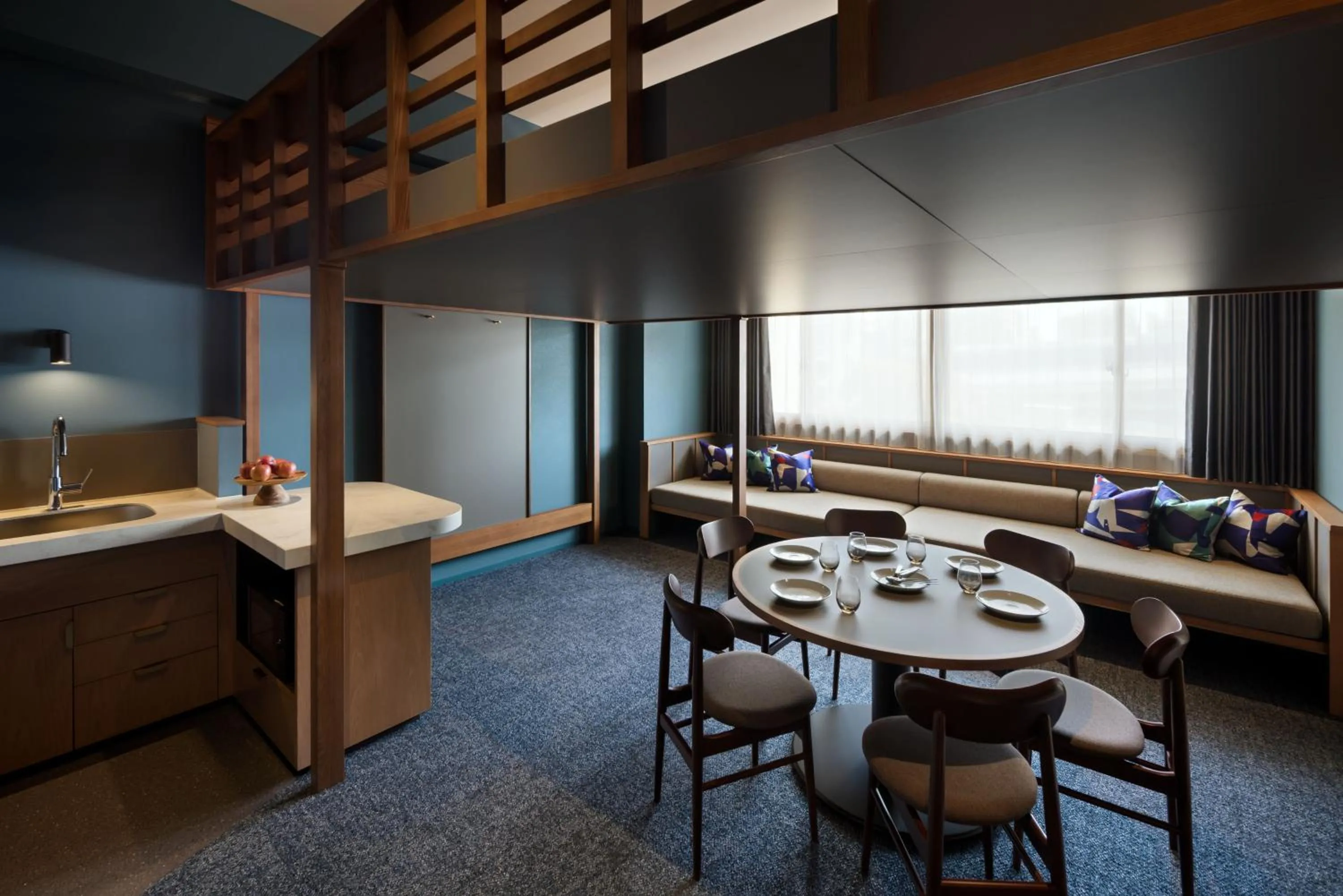 kitchen in OMO7 Yokohama by Hoshino Resorts