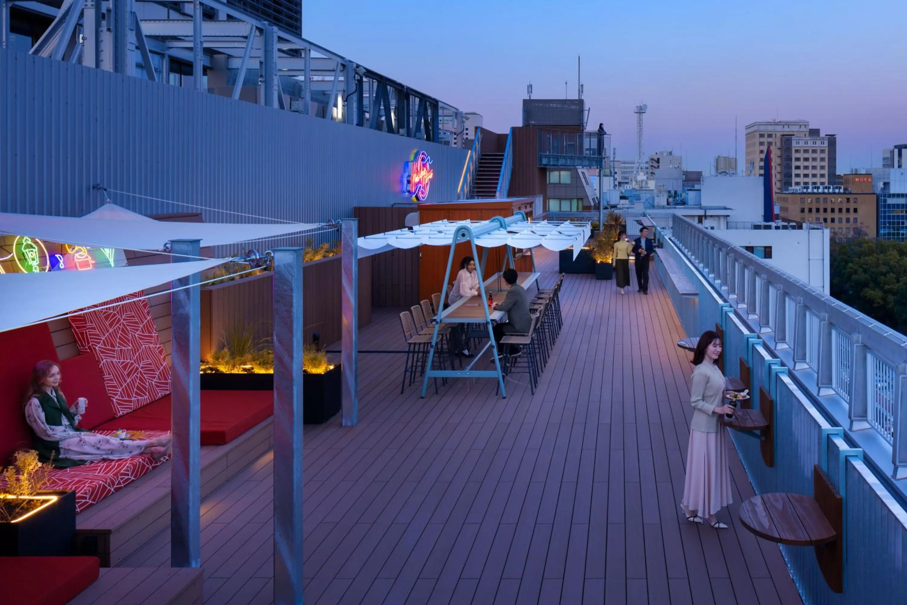 Balcony/Terrace in OMO7 Yokohama by Hoshino Resorts