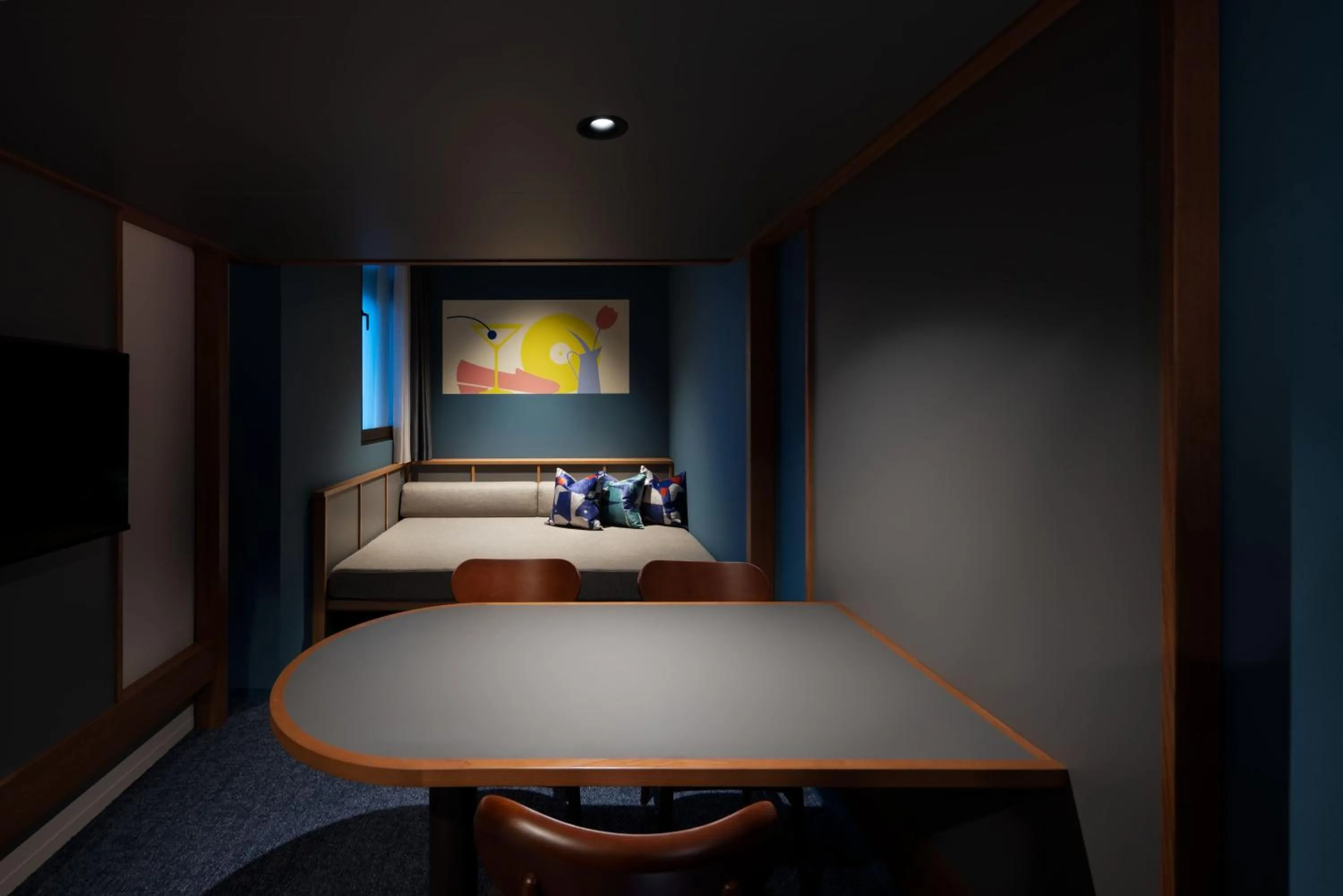 Photo of the whole room, Bed in OMO7 Yokohama by Hoshino Resorts