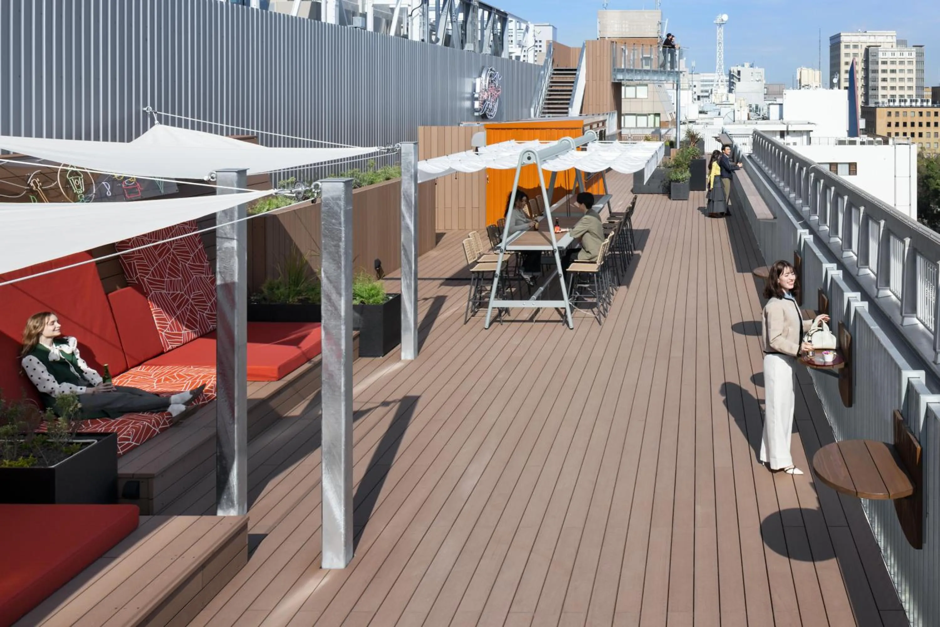 Balcony/Terrace in OMO7 Yokohama by Hoshino Resorts