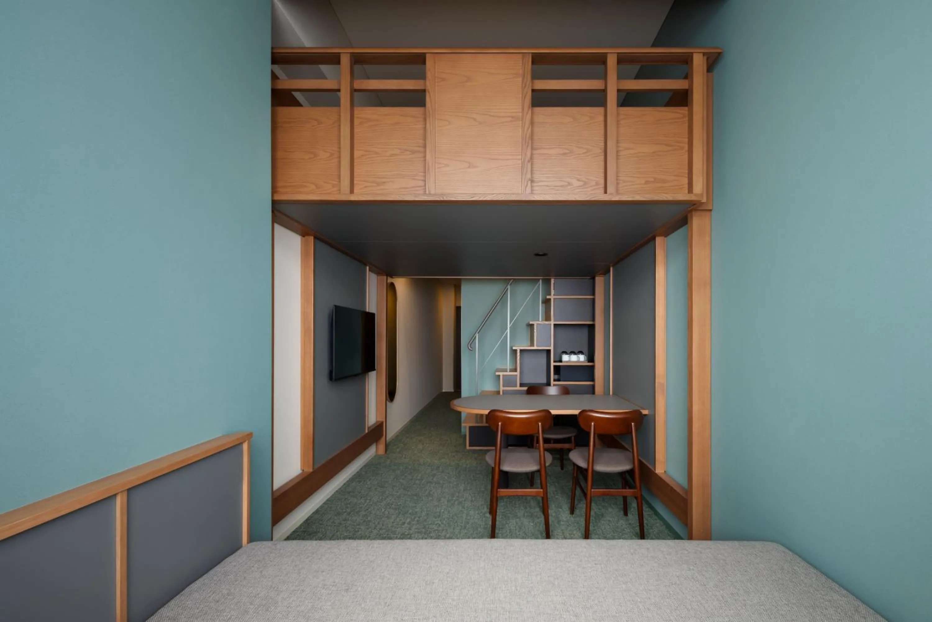 Photo of the whole room in OMO7 Yokohama by Hoshino Resorts