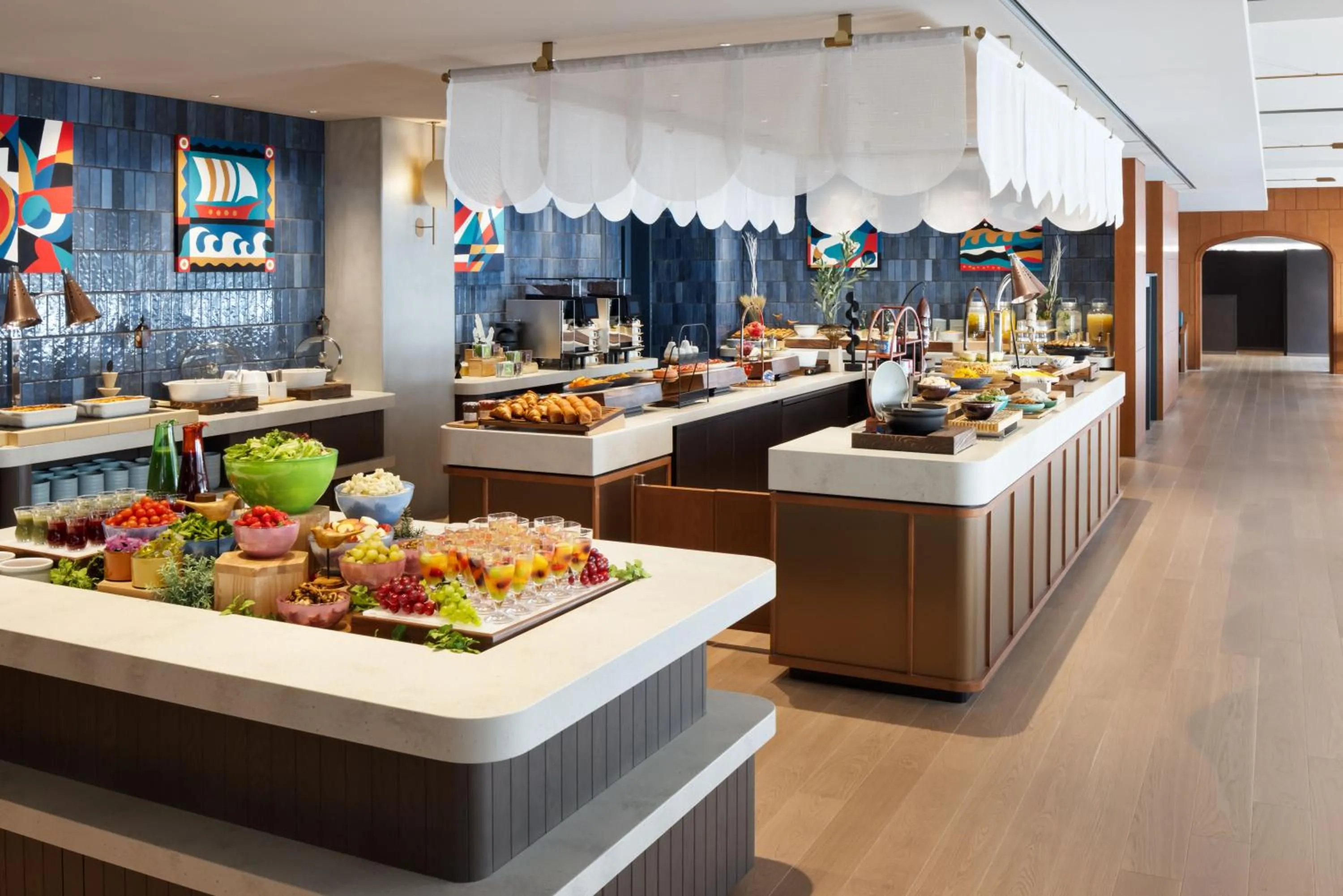 Buffet breakfast in OMO7 Yokohama by Hoshino Resorts