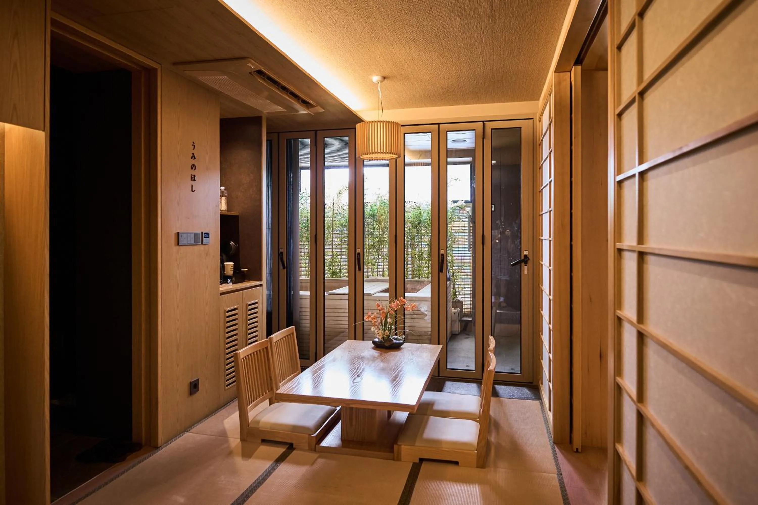 Living room in Hoshikage Ryokan Hotel