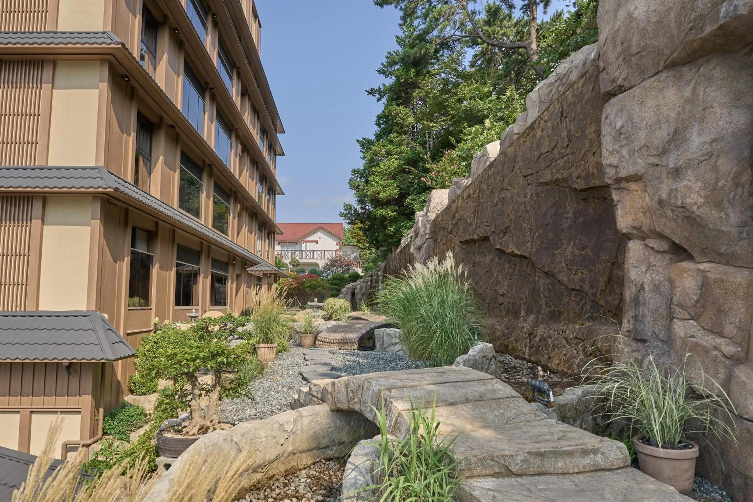 Natural landscape in Hoshikage Ryokan Hotel