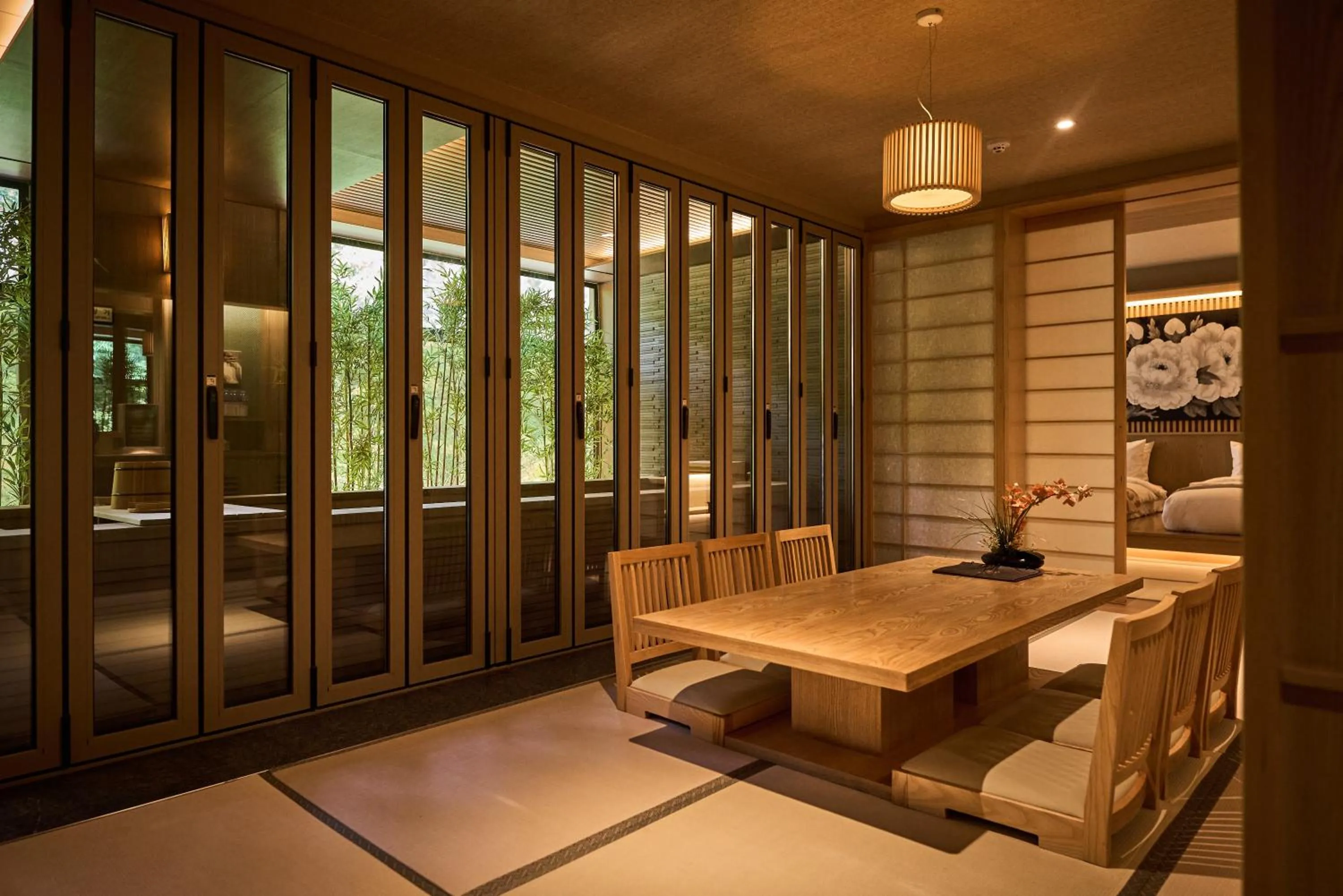 Living room in Hoshikage Ryokan Hotel