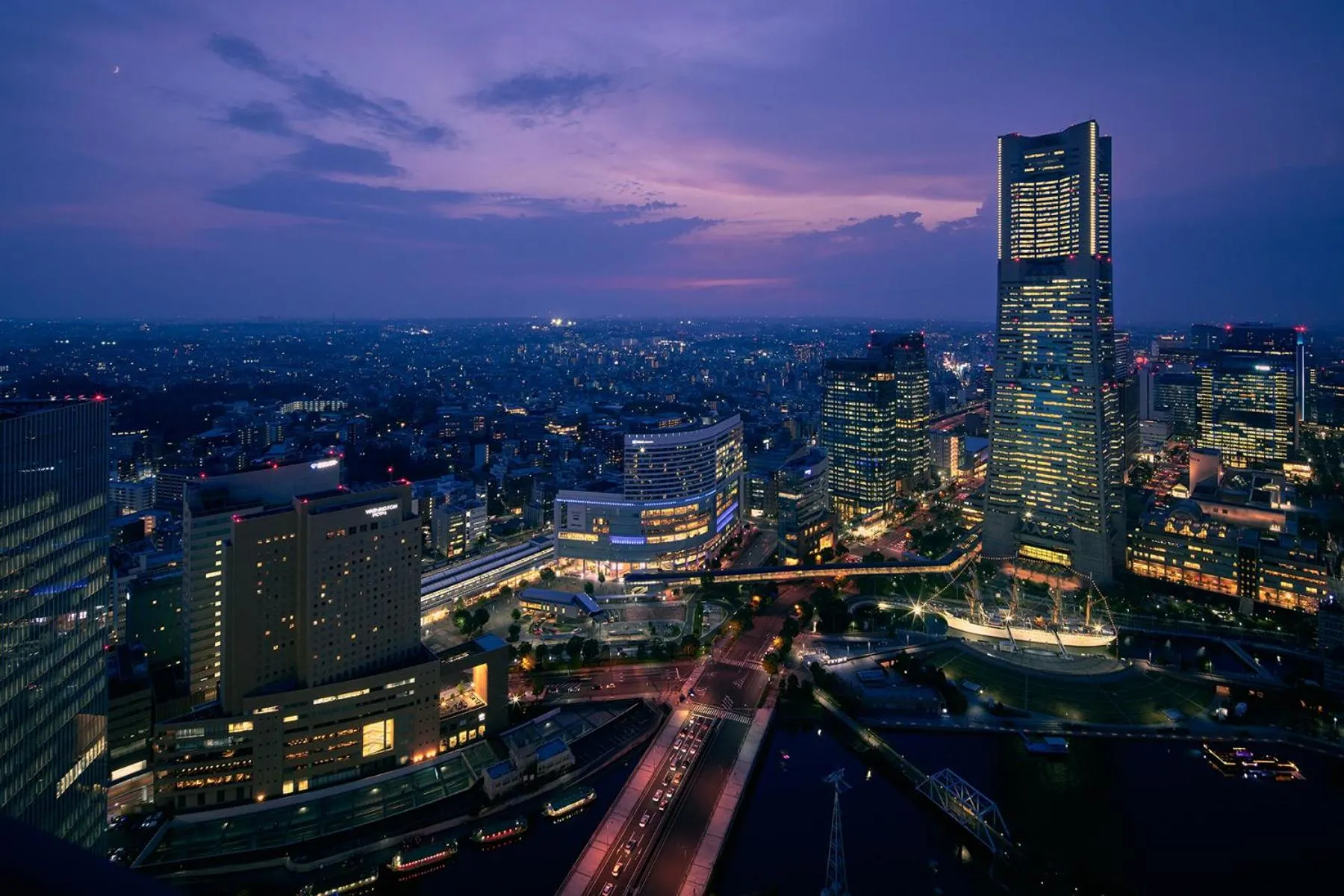 City view in OMO5 Yokohama Bashamichi by Hoshino Resorts