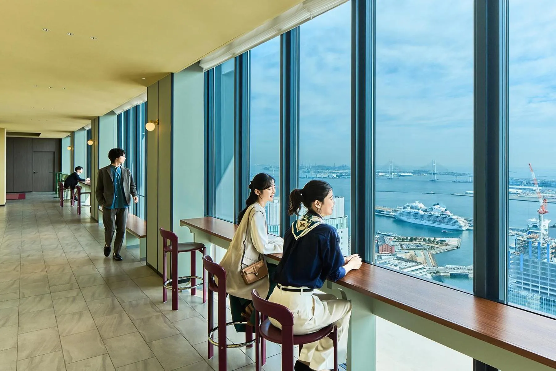 Sea view in OMO5 Yokohama Bashamichi by Hoshino Resorts