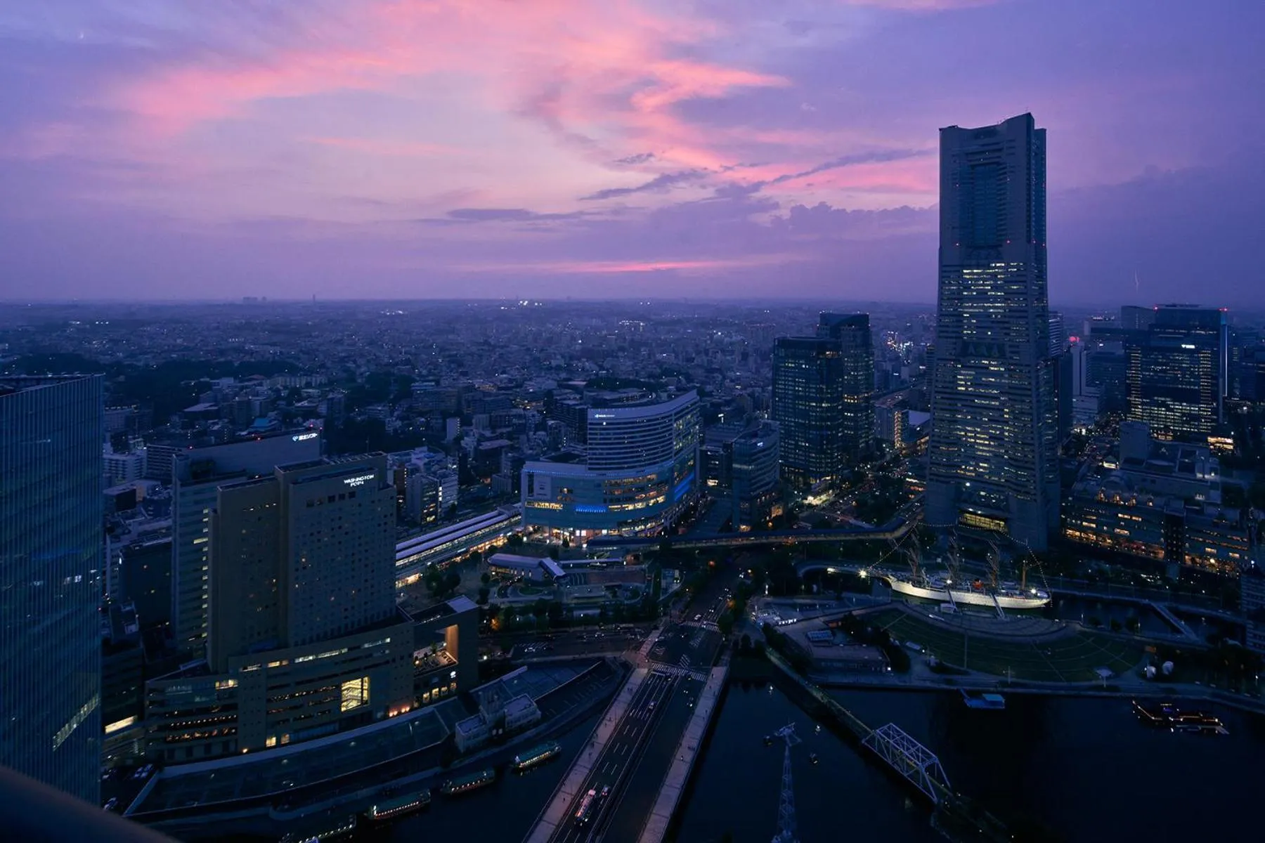 City view in OMO5 Yokohama Bashamichi by Hoshino Resorts