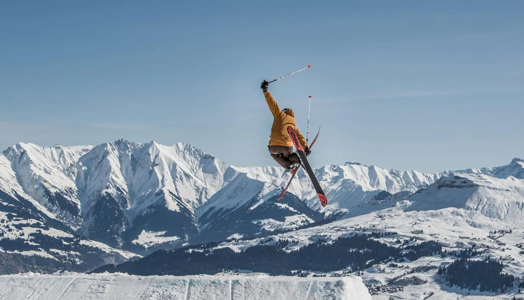 Winter in Pradas Resort Brigels