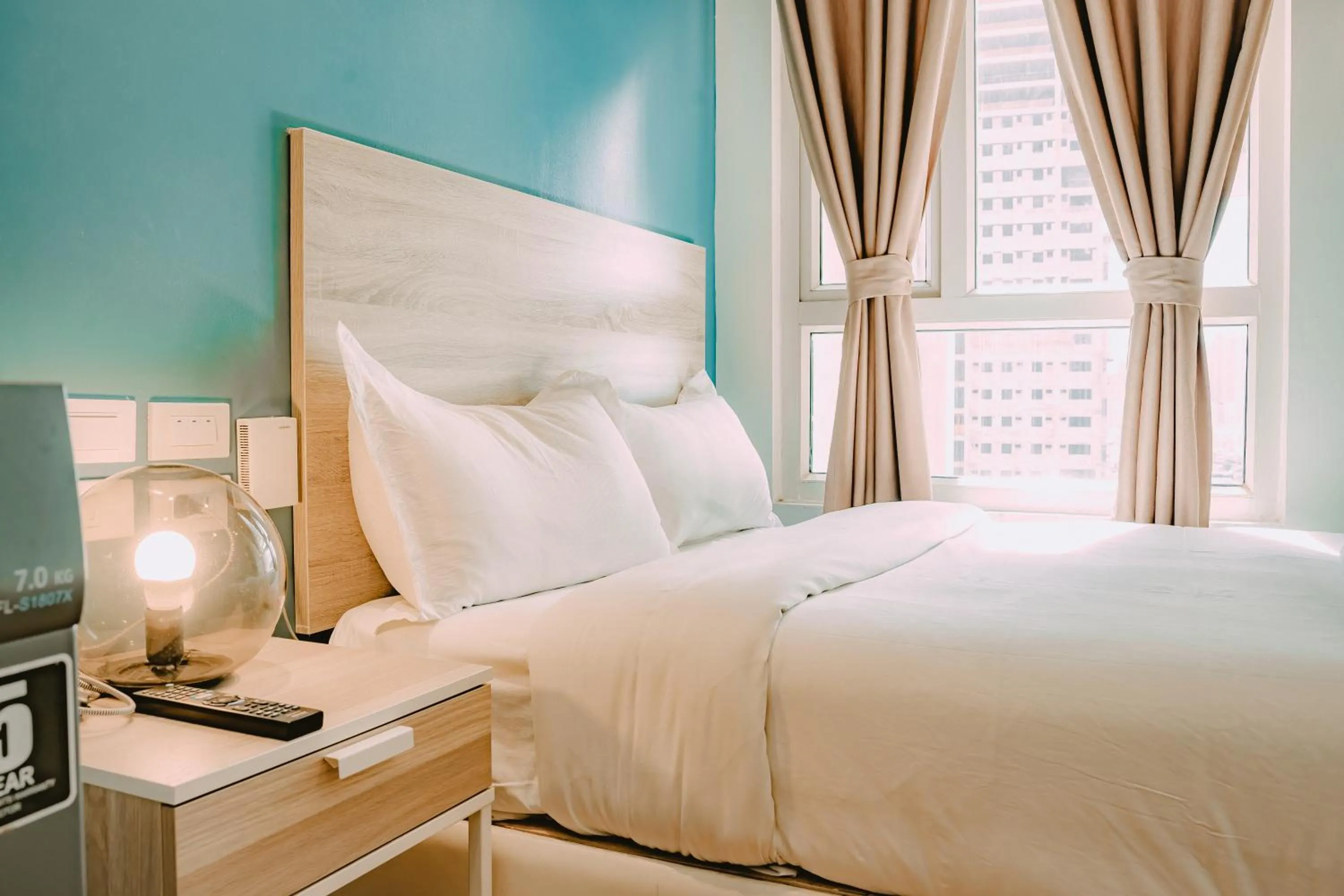 Bed in I Suites Hotel Malate