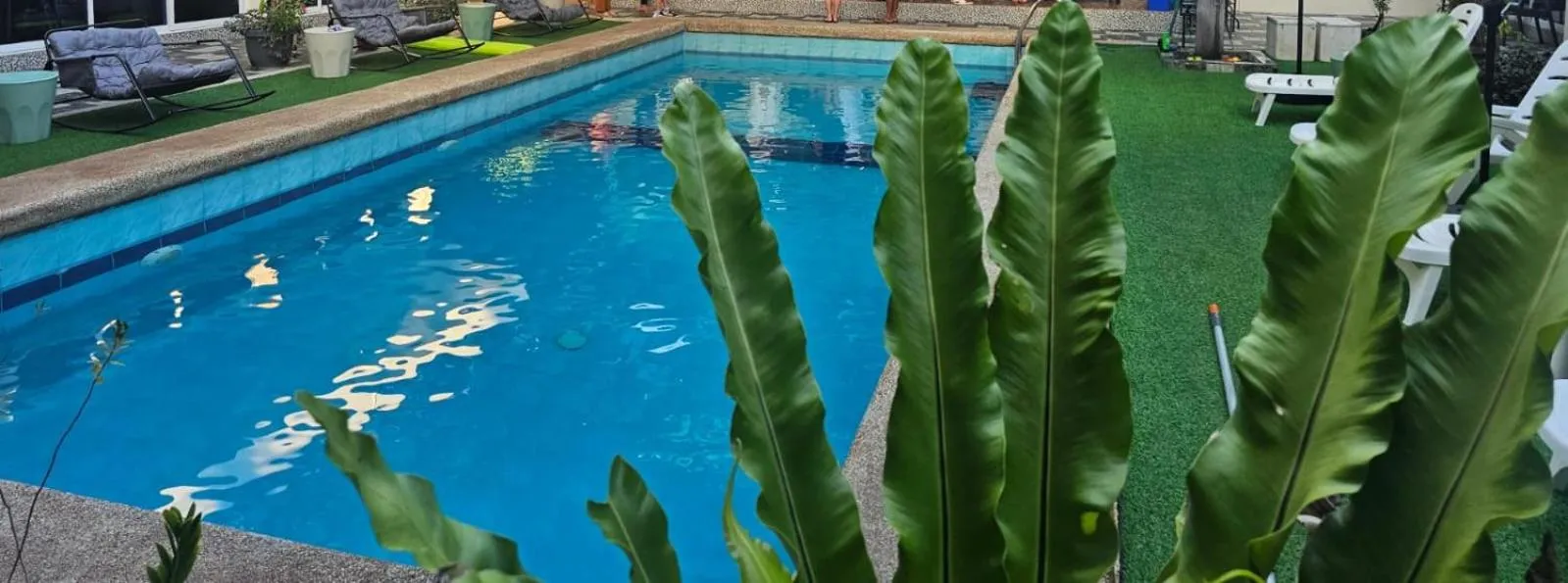 Swimming pool in Mangotree Apartel & Resort