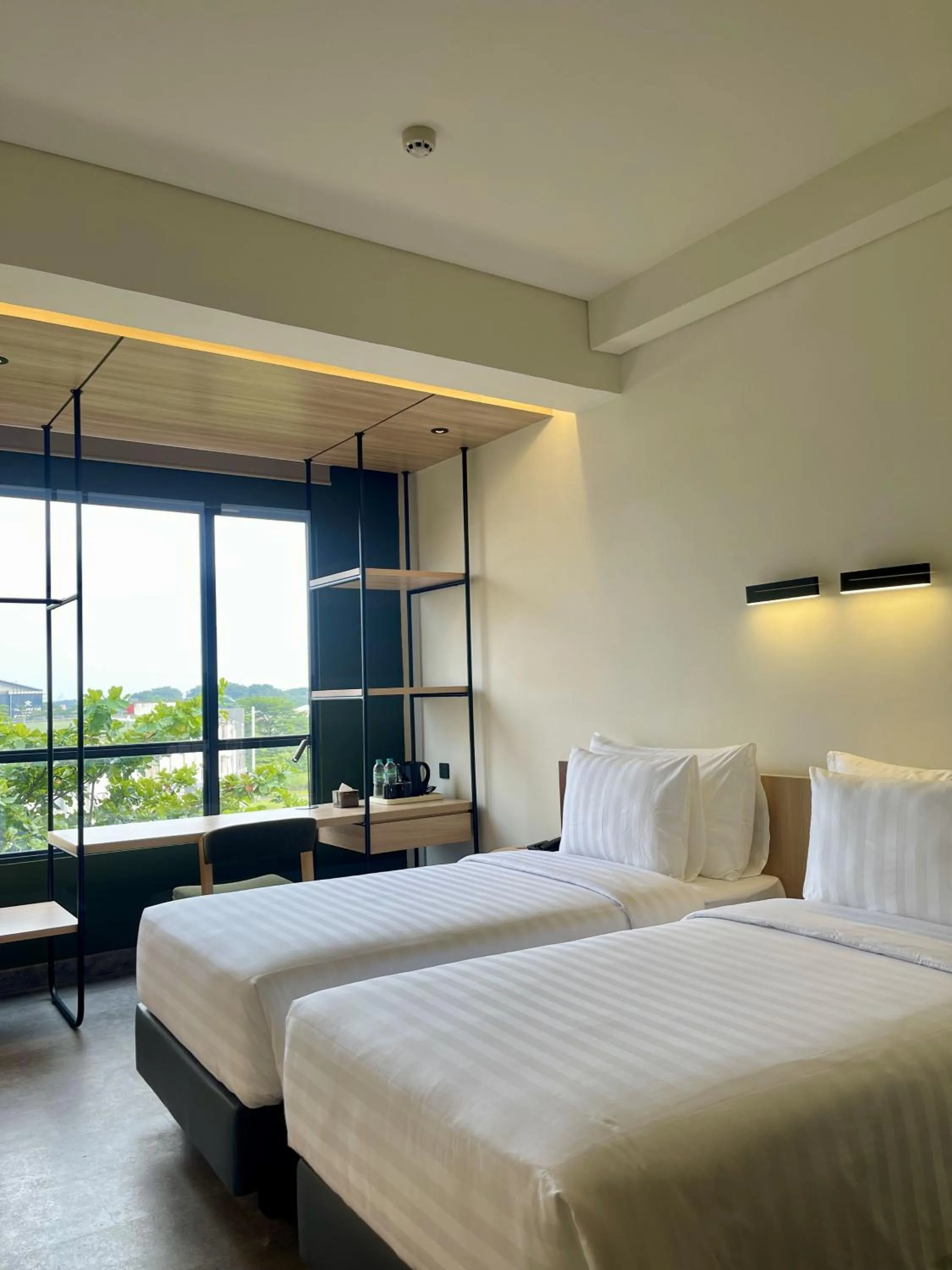 Bed in ATOOI Hotel Alam Sutera