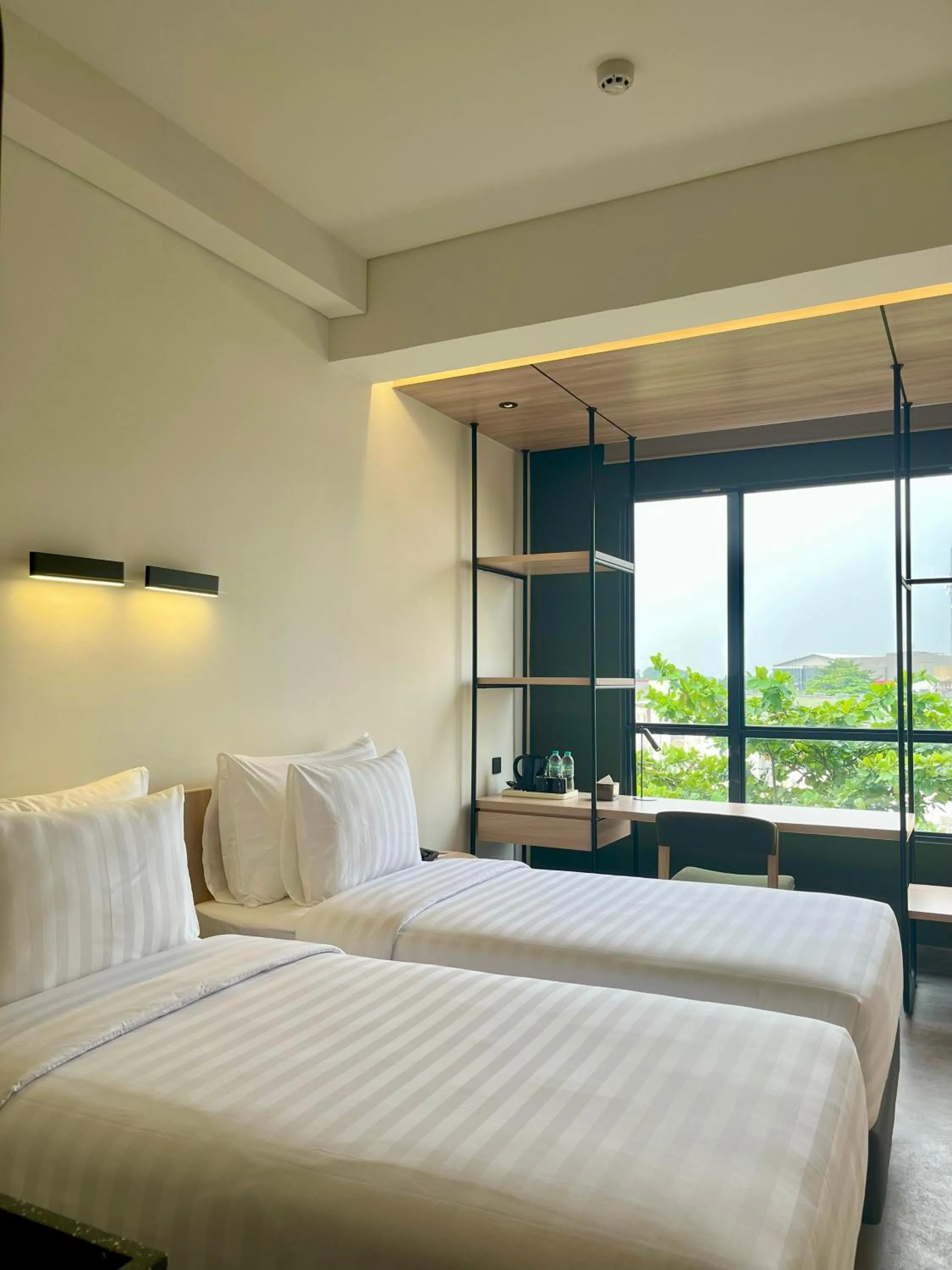 Bed in ATOOI Hotel Alam Sutera