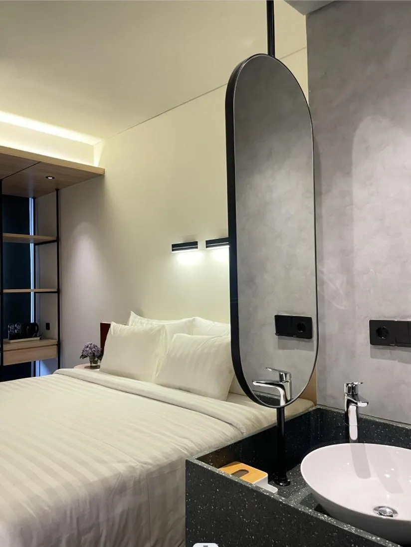 Bedroom, Bed in ATOOI Hotel Alam Sutera