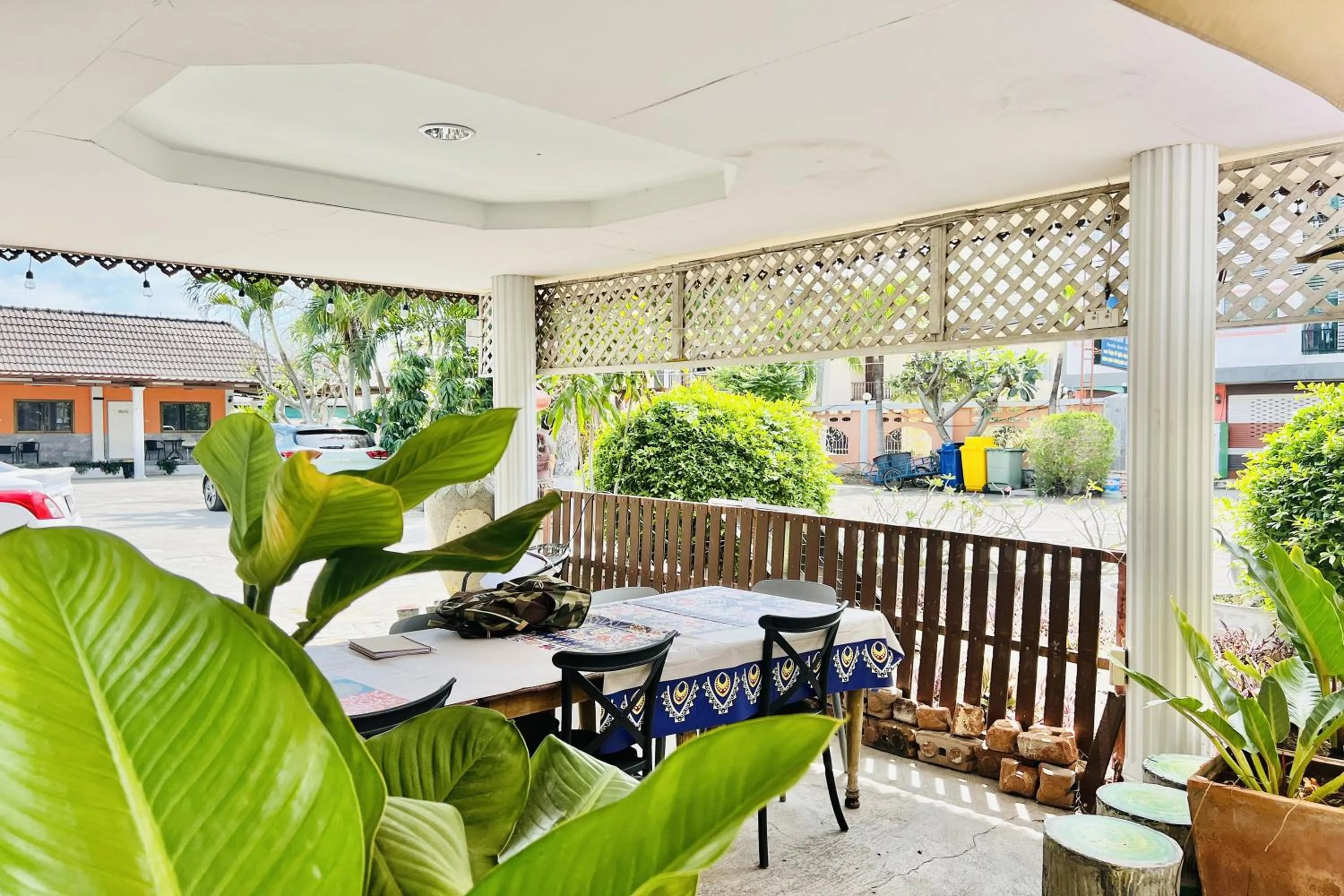 Patio in Paradise Resort Buriram