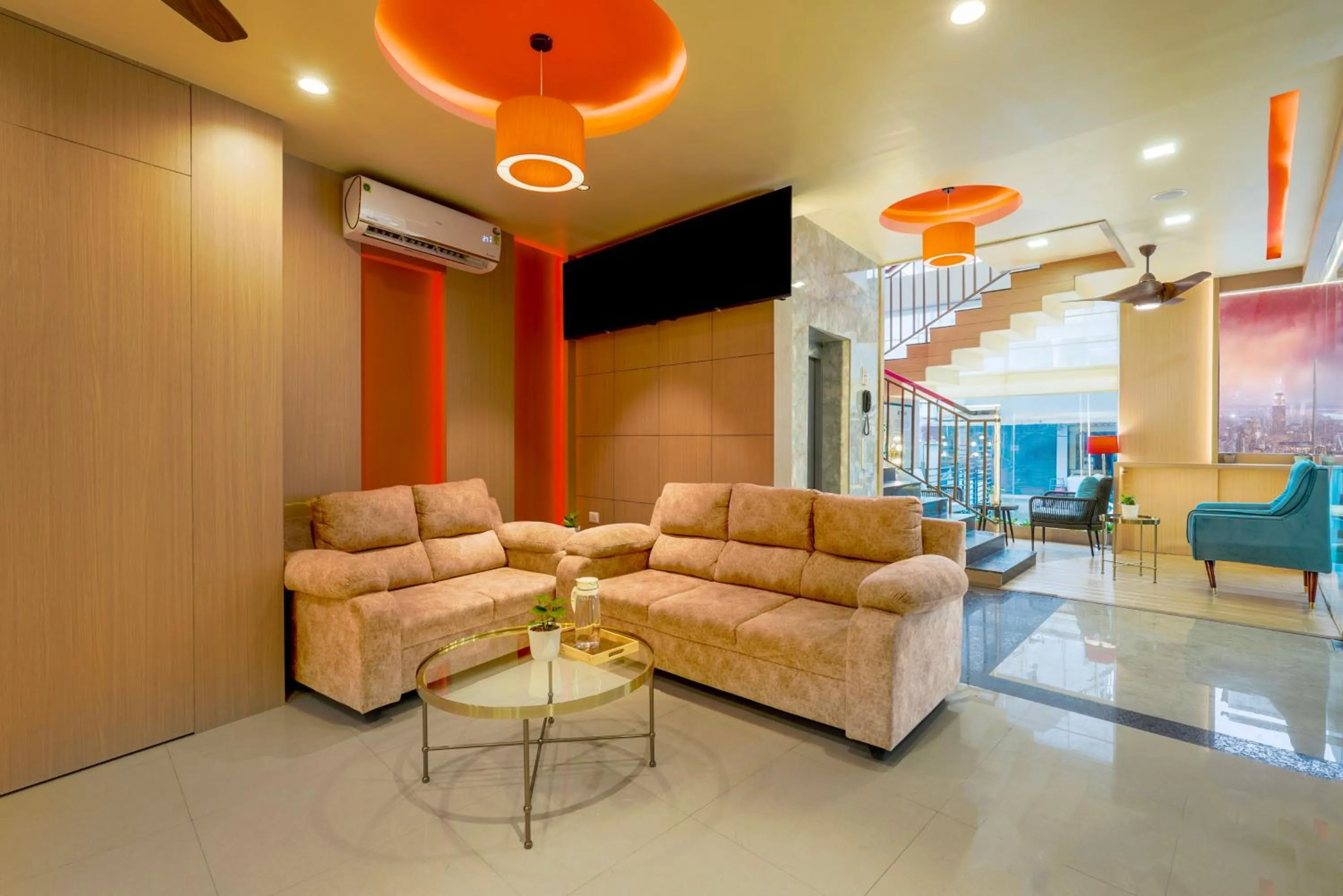 Seating area in Treebo Nestlay Rooms Whitefield