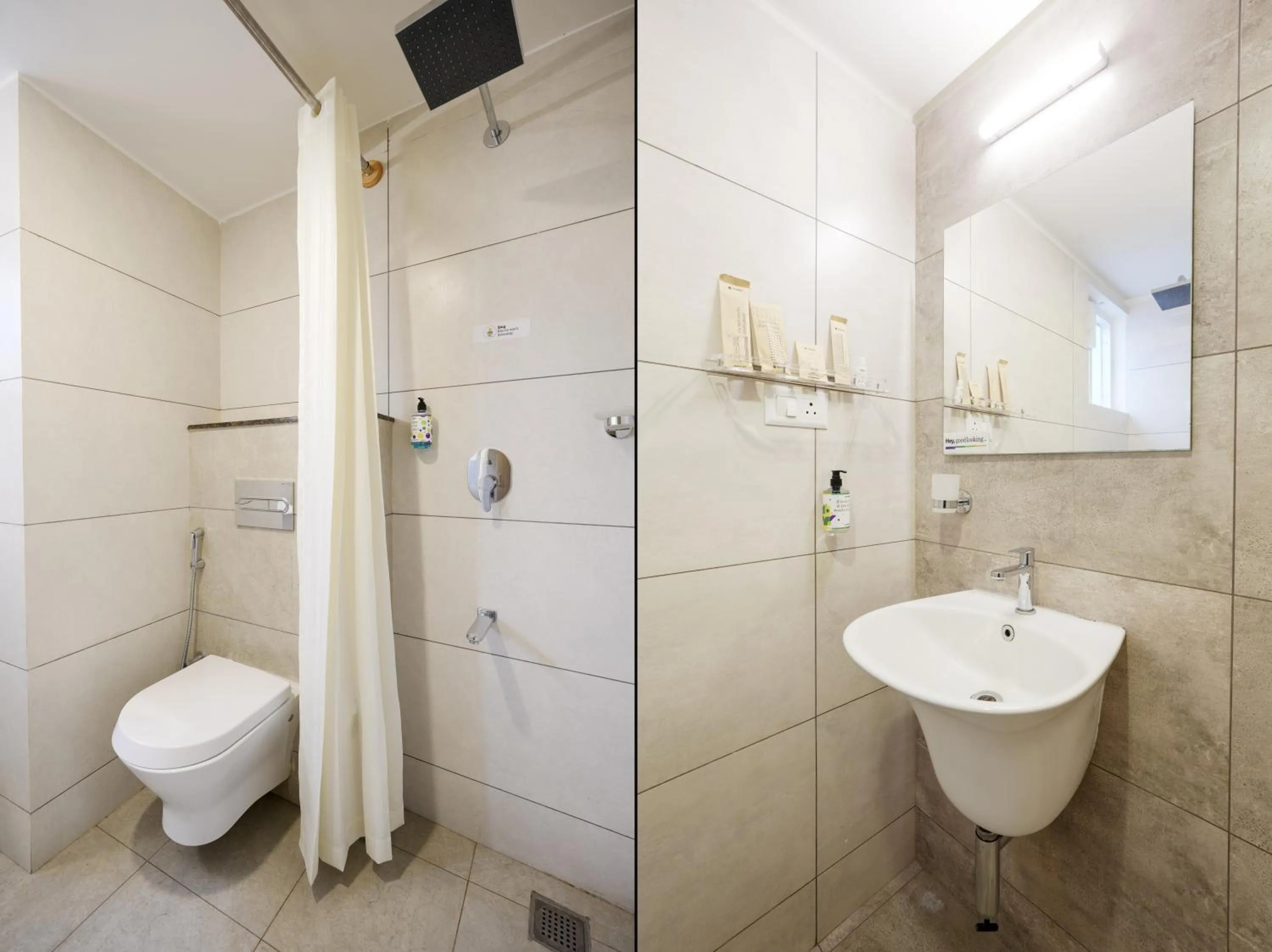 Bathroom in Treebo Nestlay Rooms Whitefield