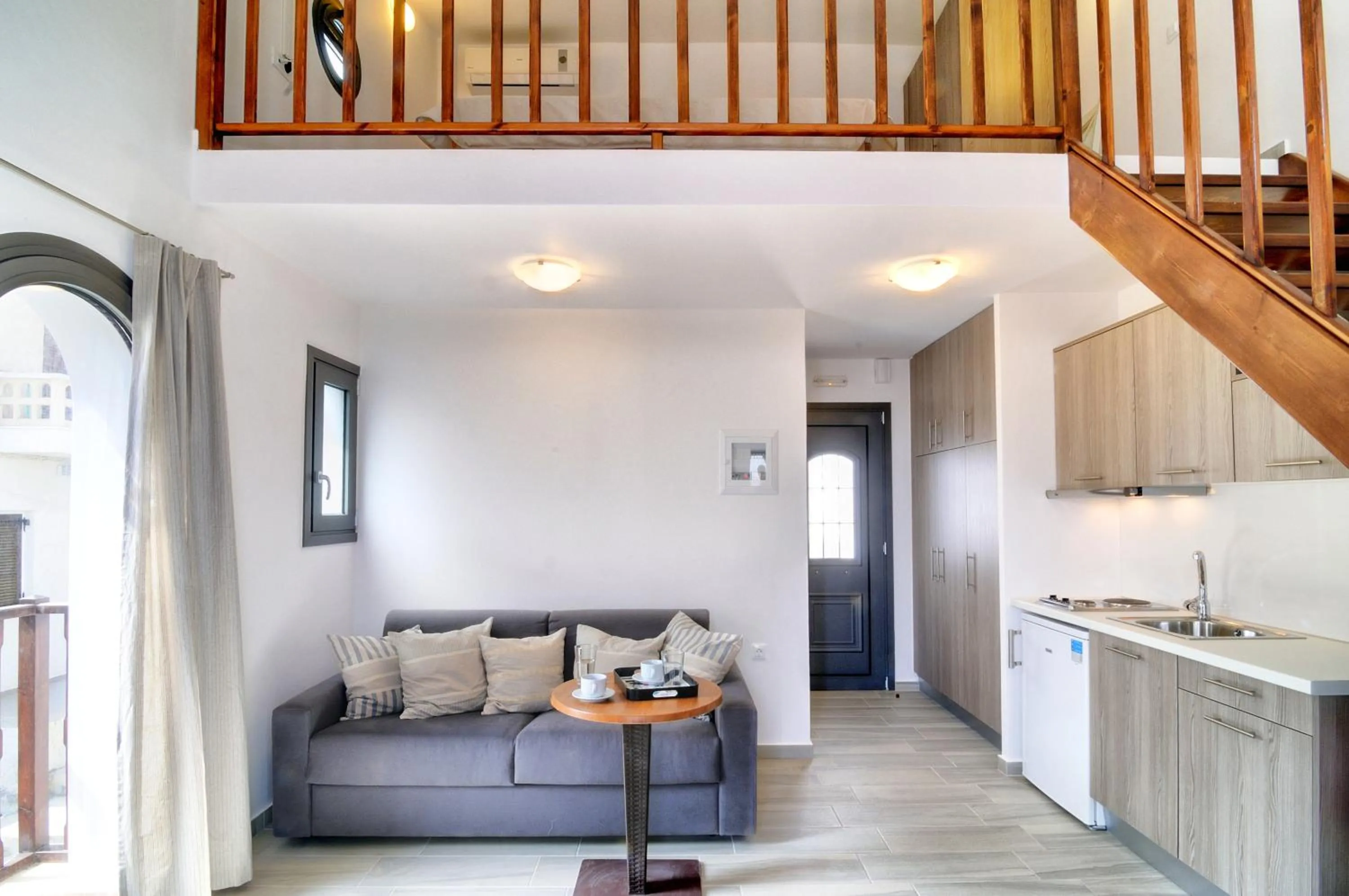 Kitchen or kitchenette in Myrtos Mare Suites