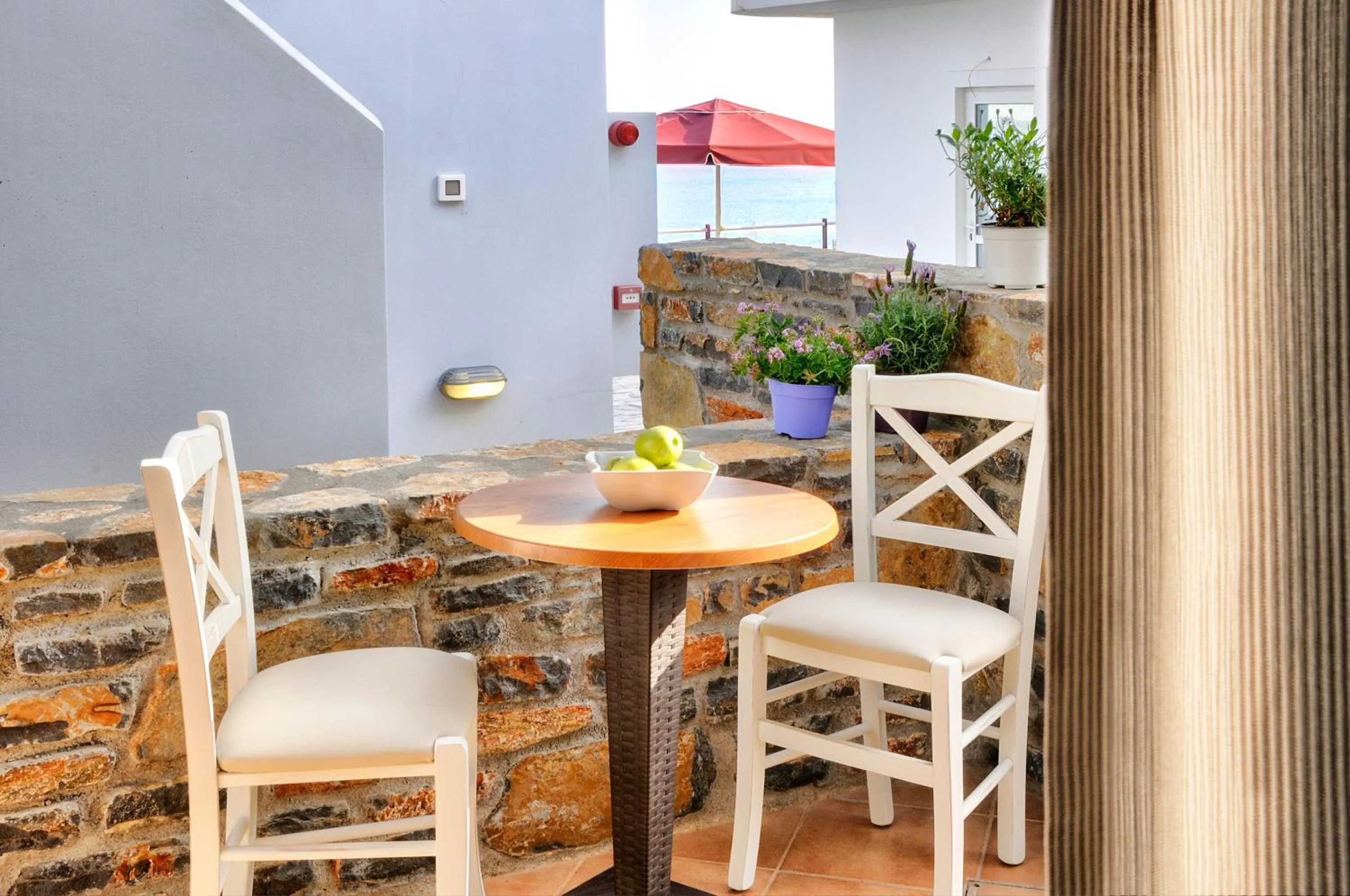 Patio in Myrtos Mare Suites