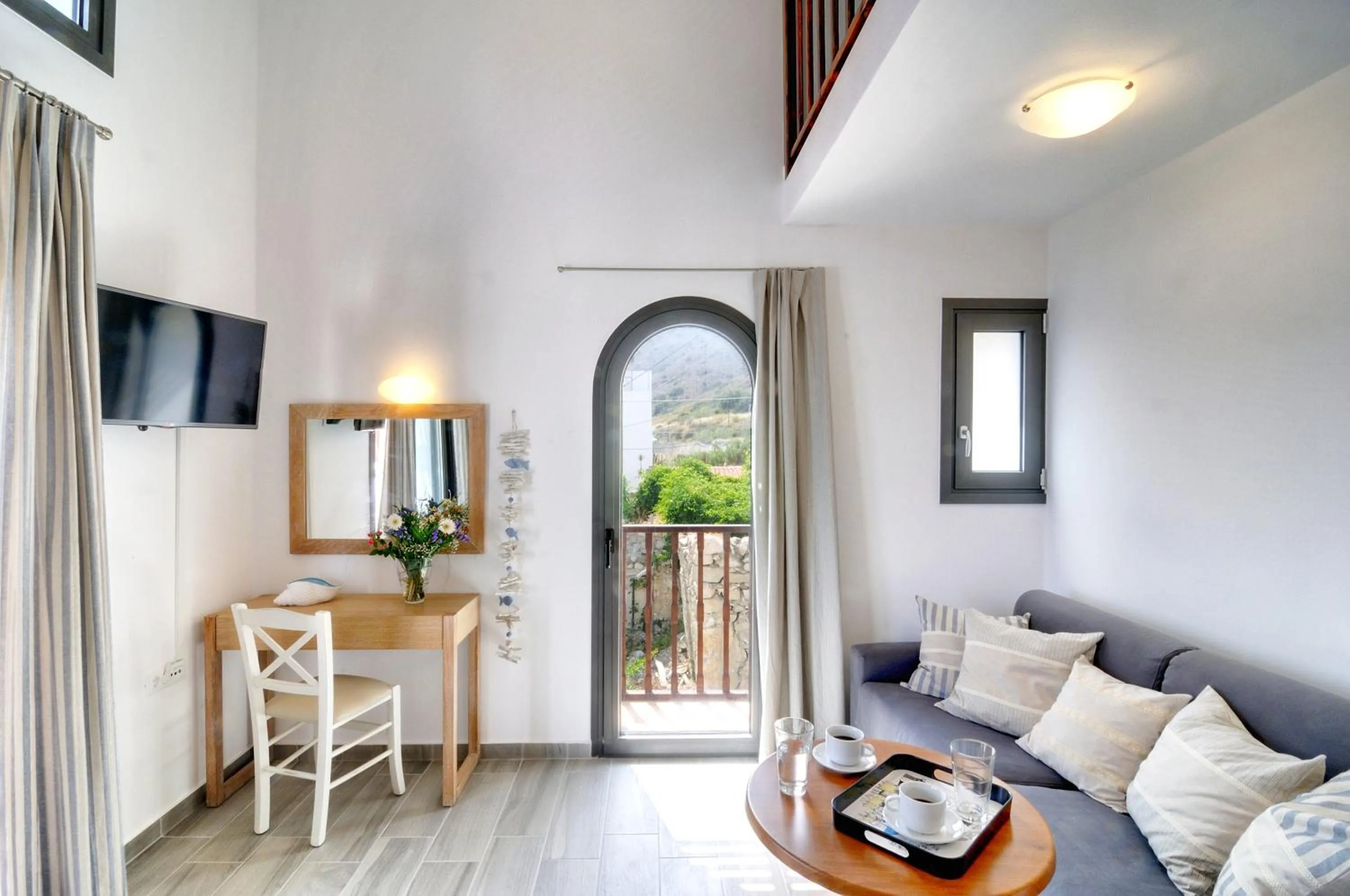 TV and multimedia in Myrtos Mare Suites