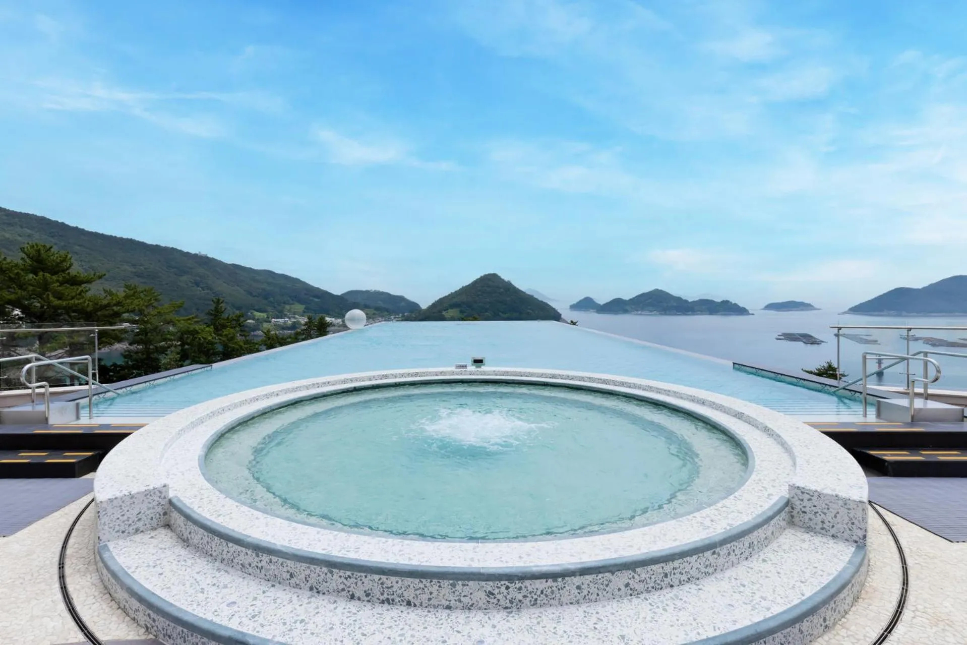 Swimming pool in Sol Beach Namhae