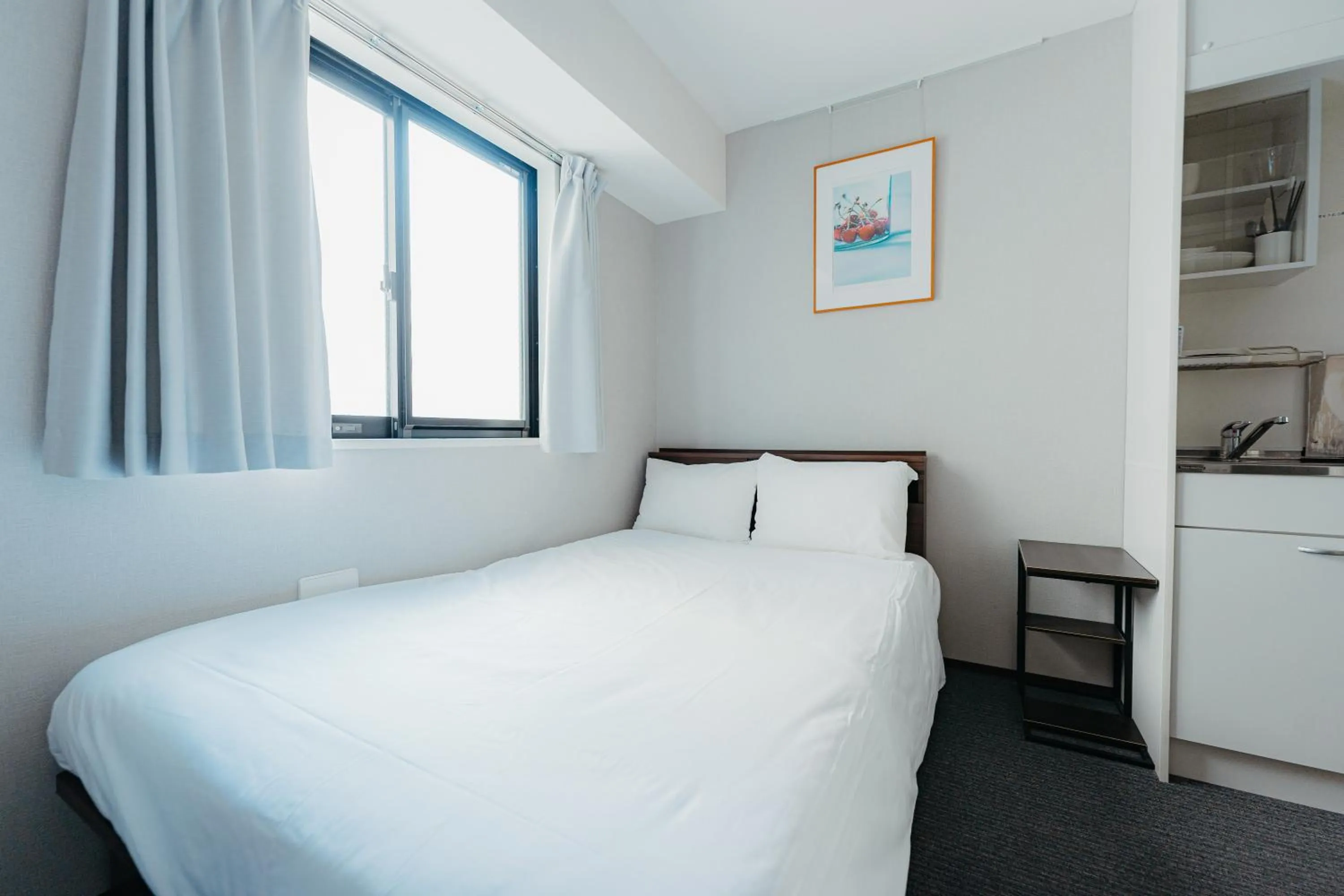 Bed in Hotel LiVEMAX Shiodome