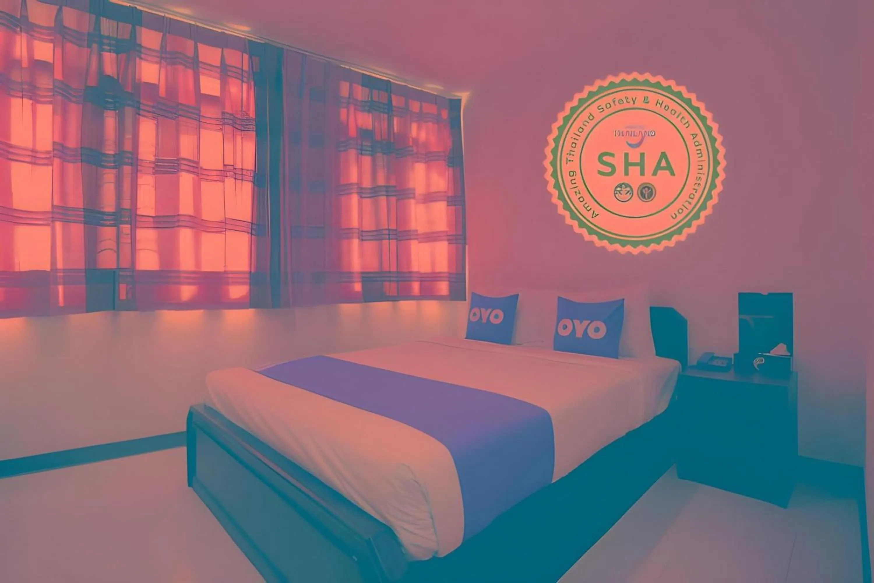 Bedroom, Bed in Super OYO 484 Pannee Residence Khaosan Sha Plus