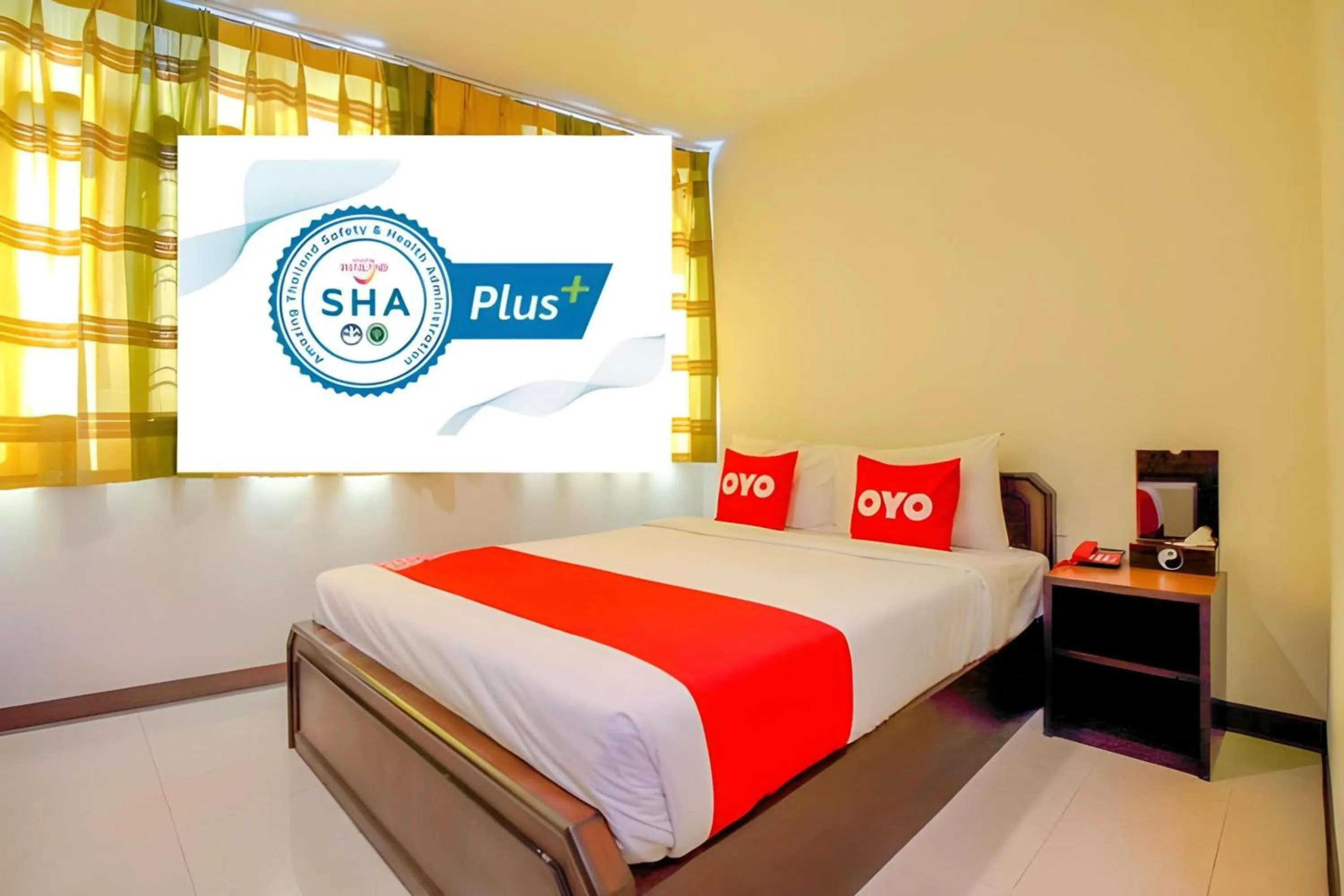 Photo of the whole room, Bed in Super OYO 484 Pannee Residence Khaosan Sha Plus