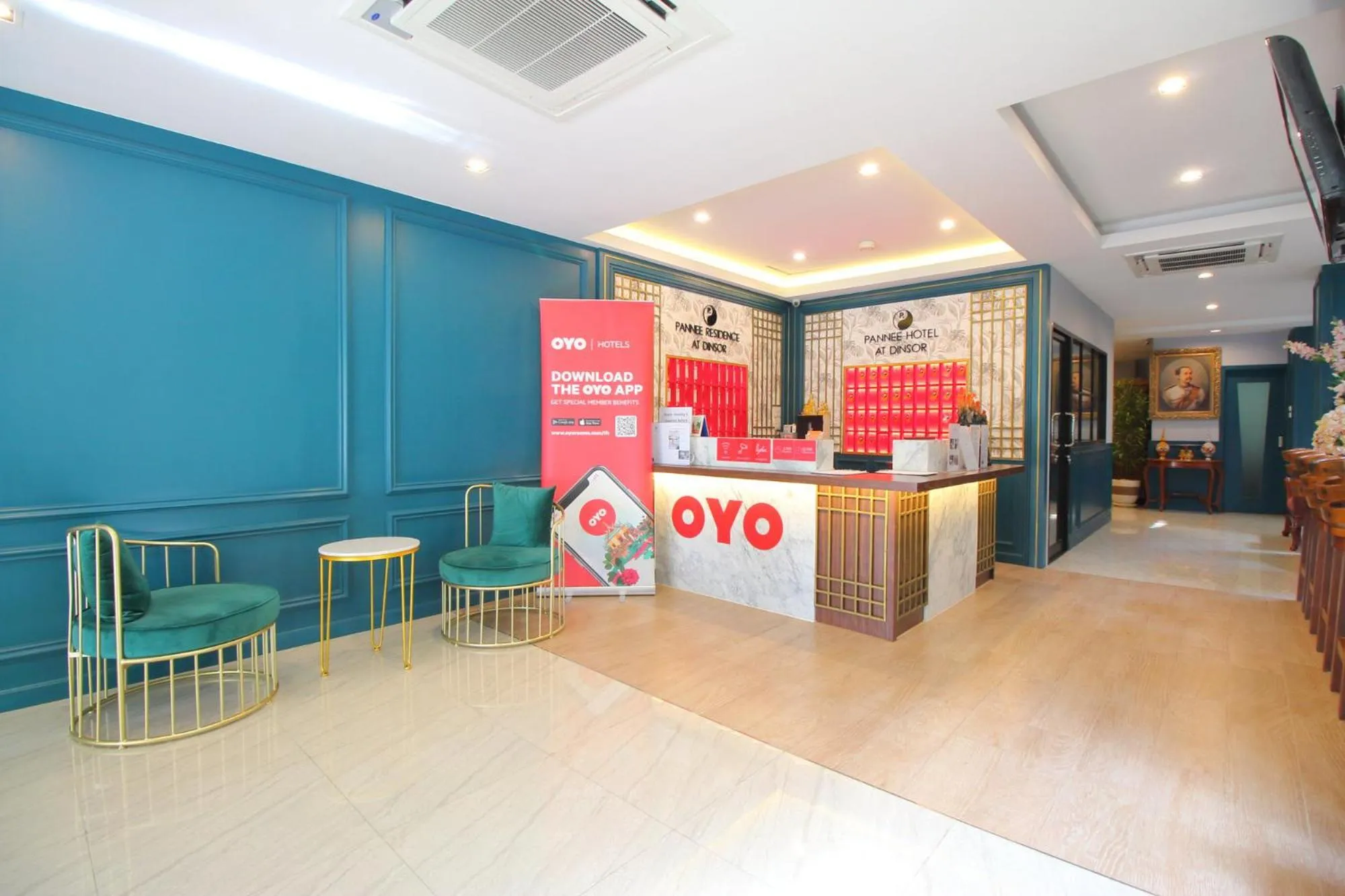 Lobby or reception in Super OYO 484 Pannee Residence Khaosan Sha Plus