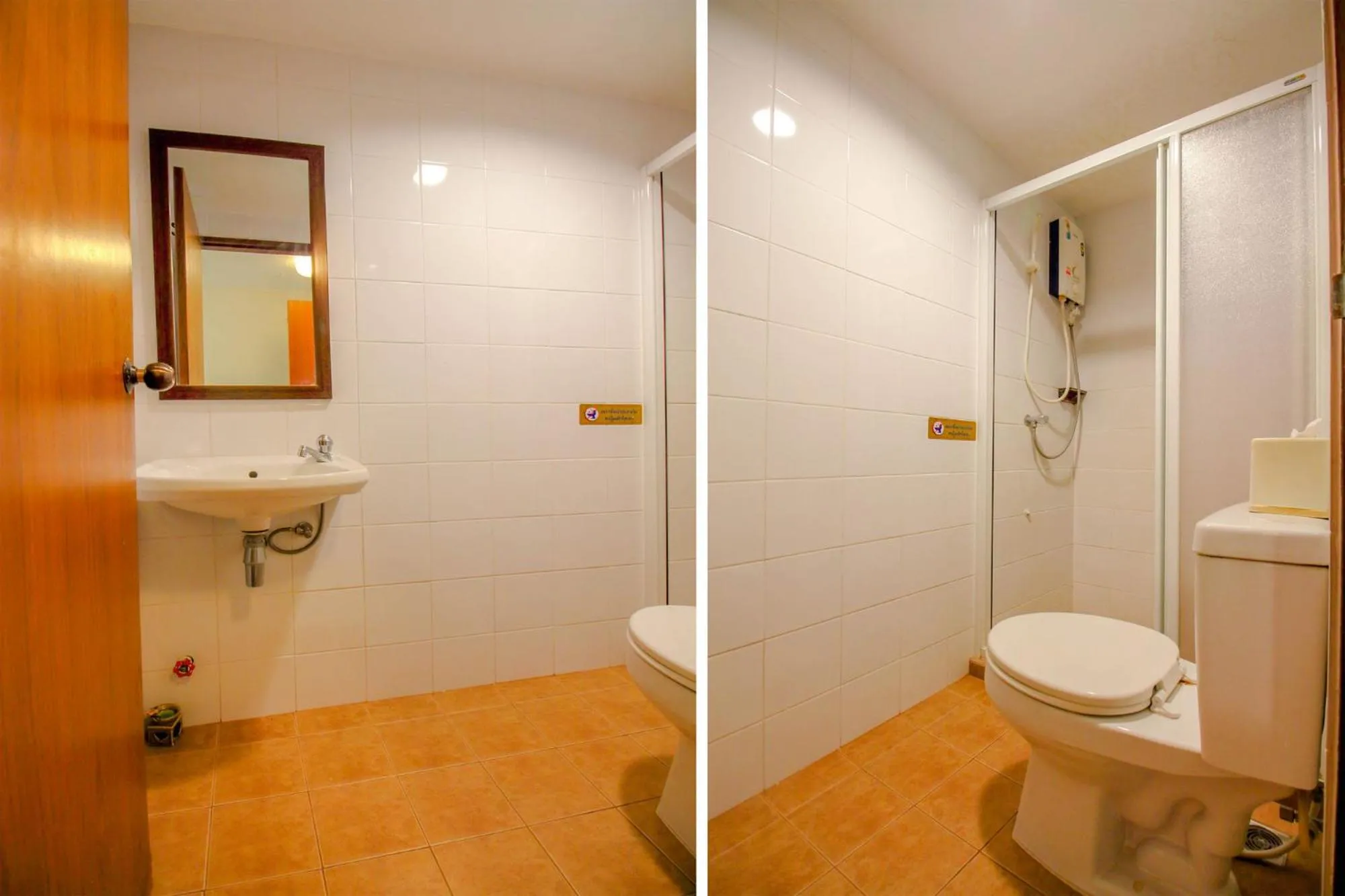 Bathroom in Super OYO 484 Pannee Residence Khaosan Sha Plus