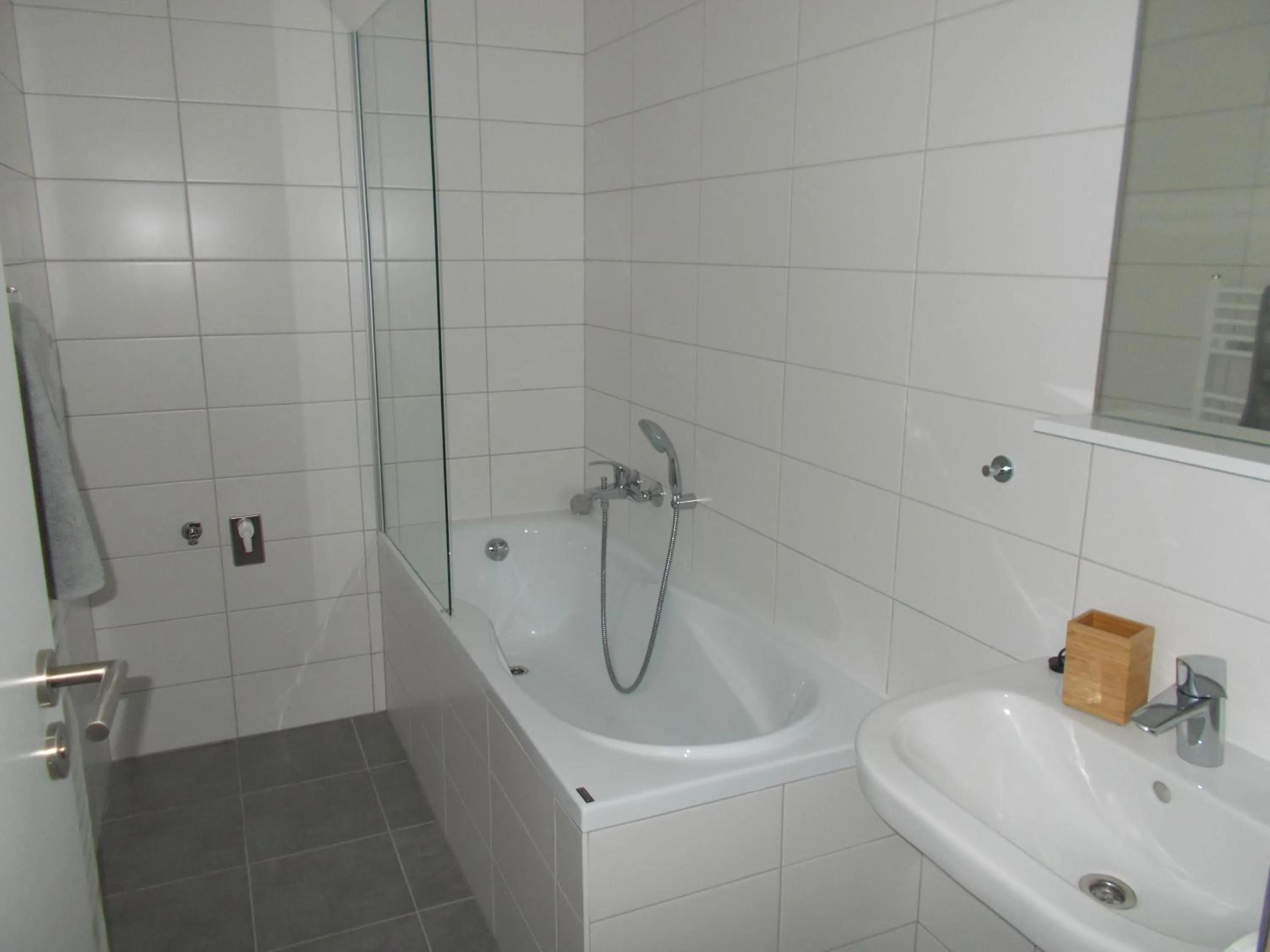 Bathroom in Top Wenceslas Square Apartment