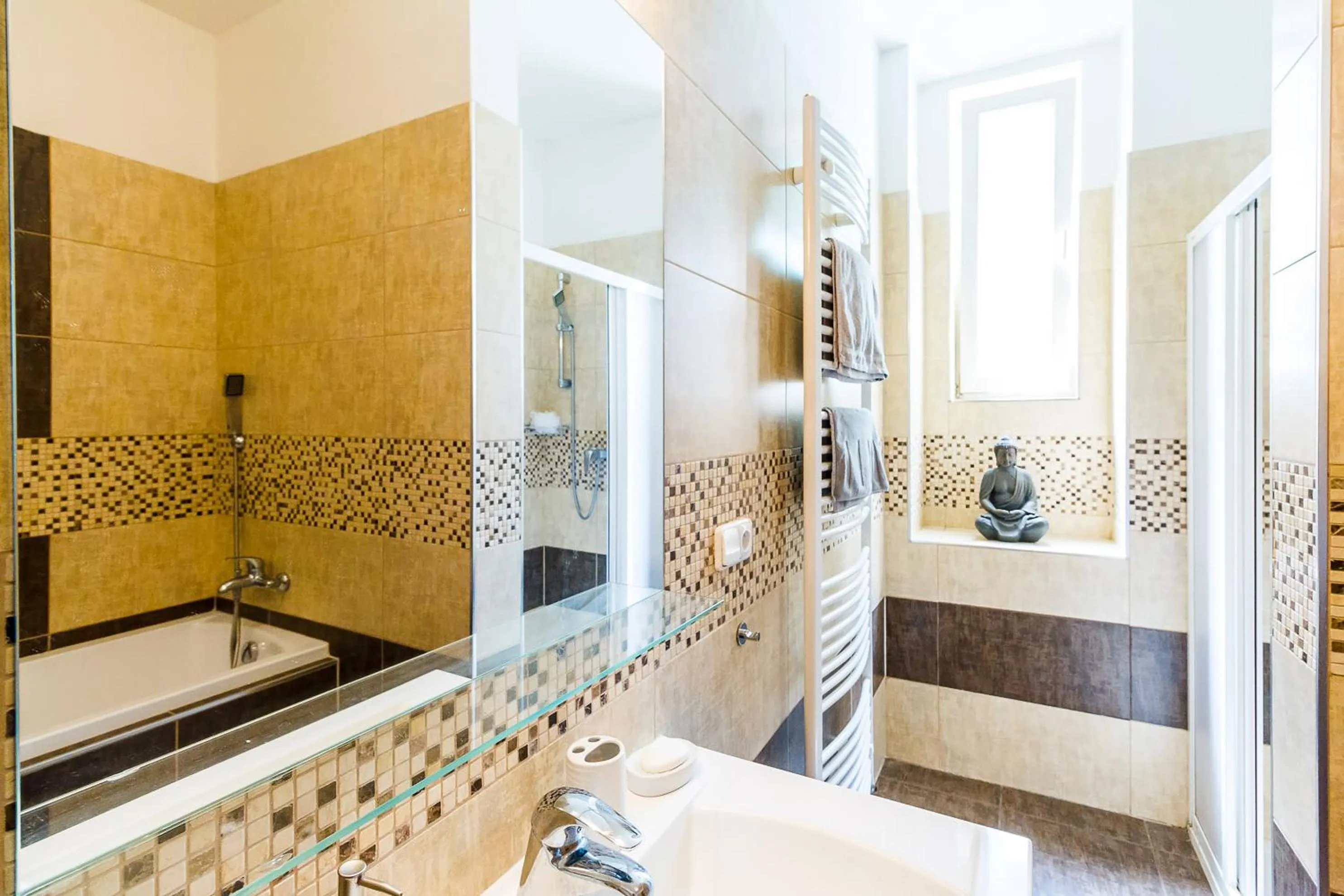 Bathroom in Top Wenceslas Square Apartment