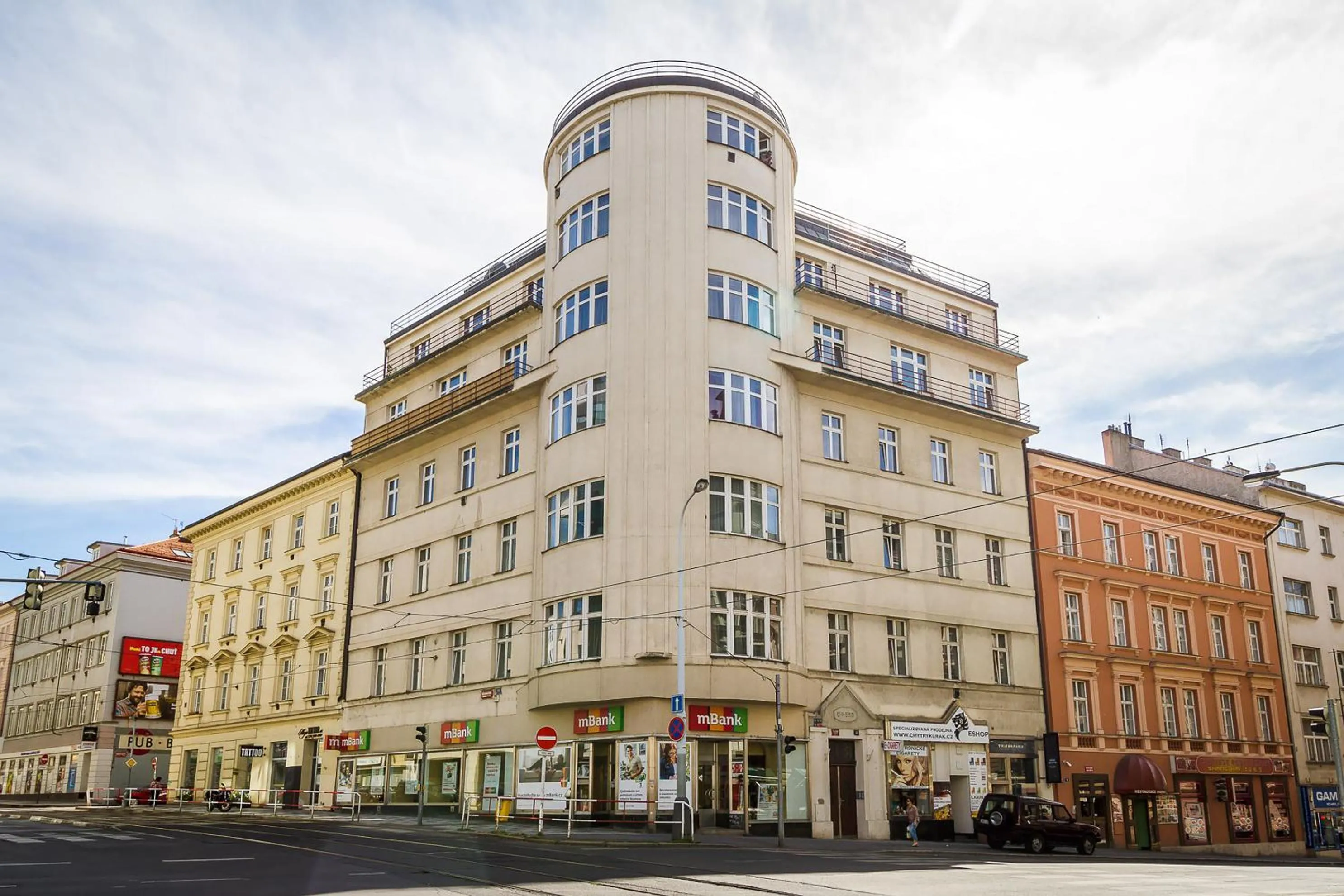 Facade/entrance in Top Wenceslas Square Apartment