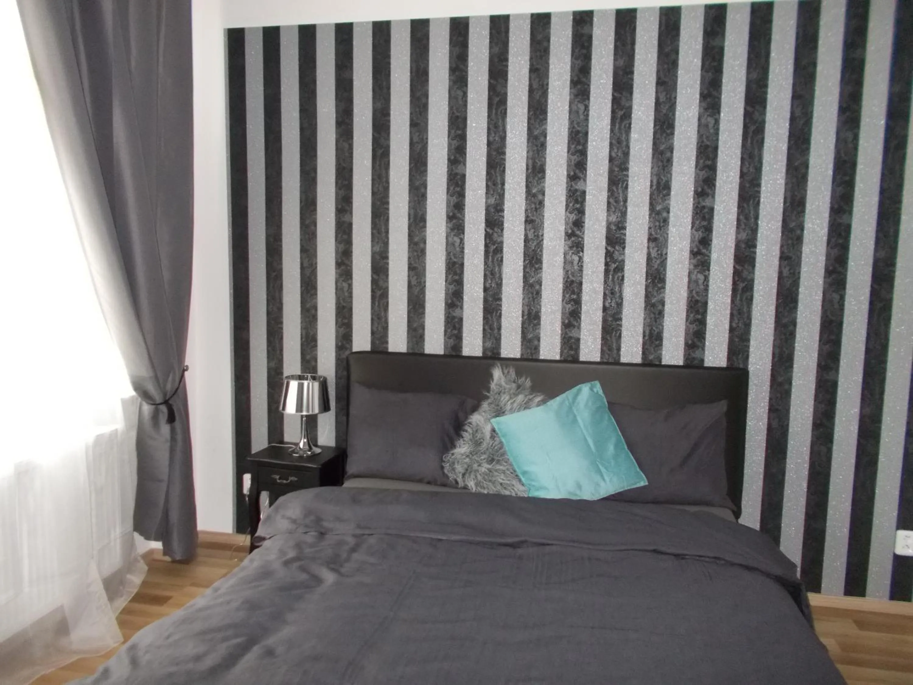 Bedroom, Bed in Top Wenceslas Square Apartment