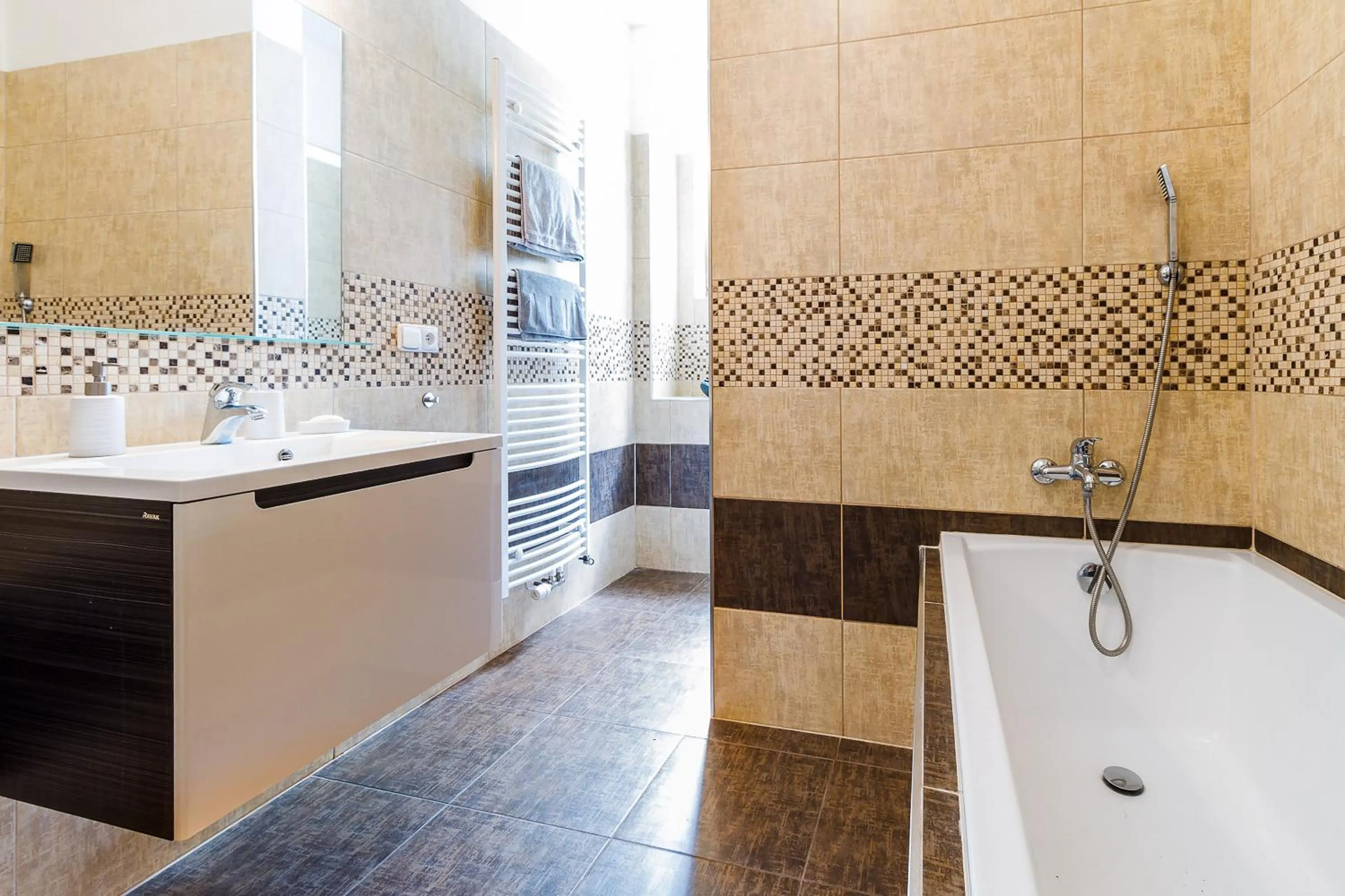 Bathroom in Top Wenceslas Square Apartment