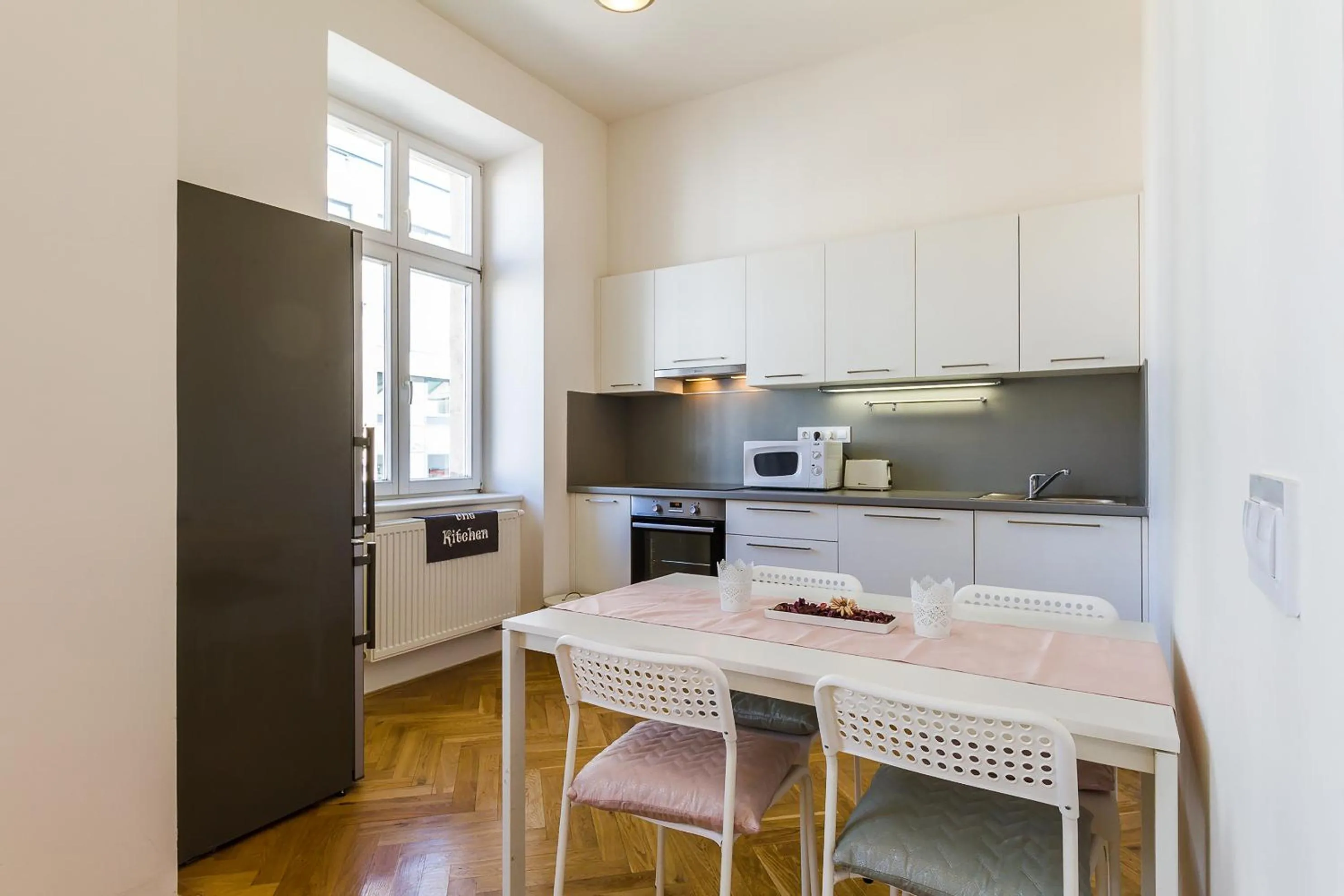 Dining area in Top Wenceslas Square Apartment