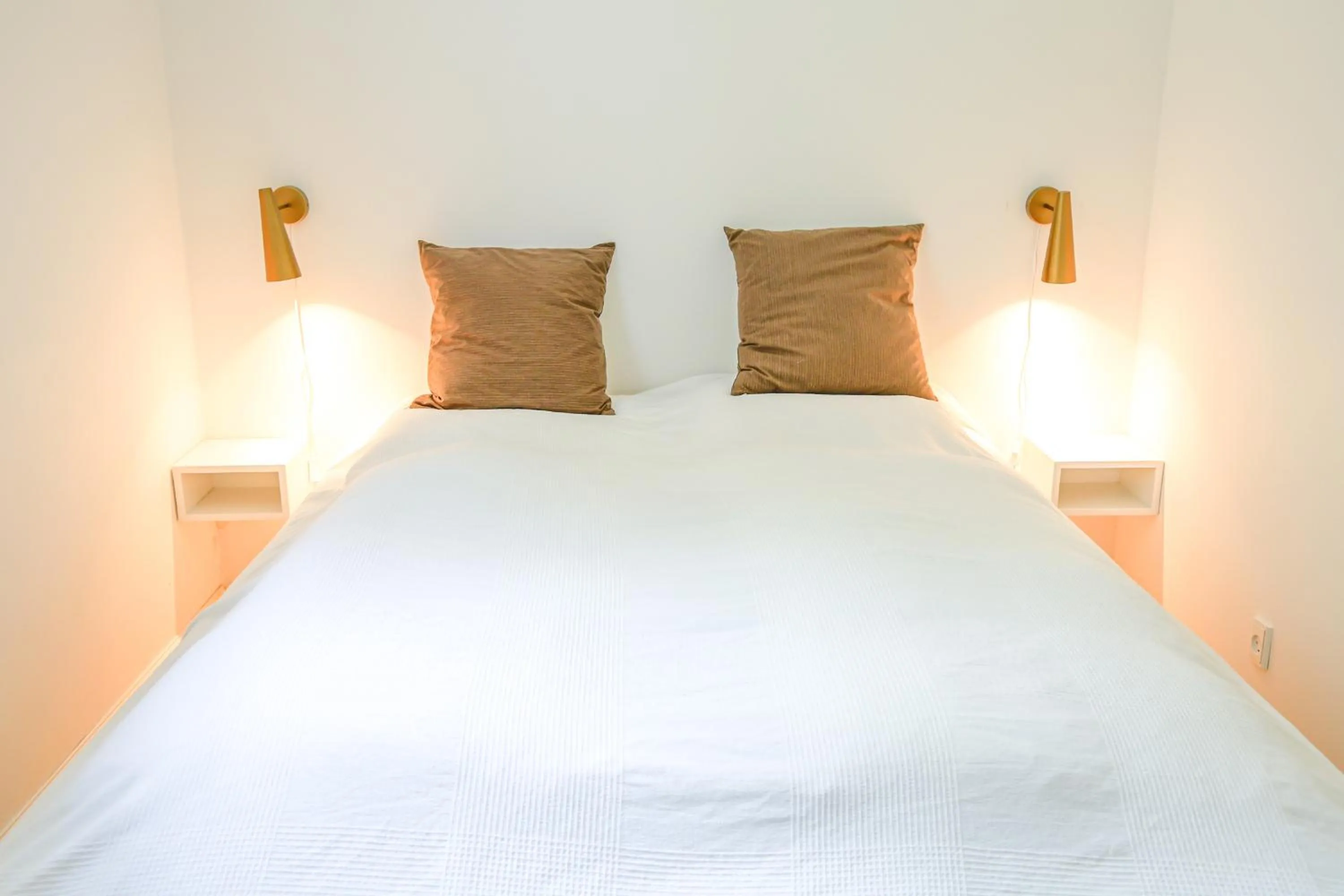 Bed in Lundsgaard Gods Badehotel