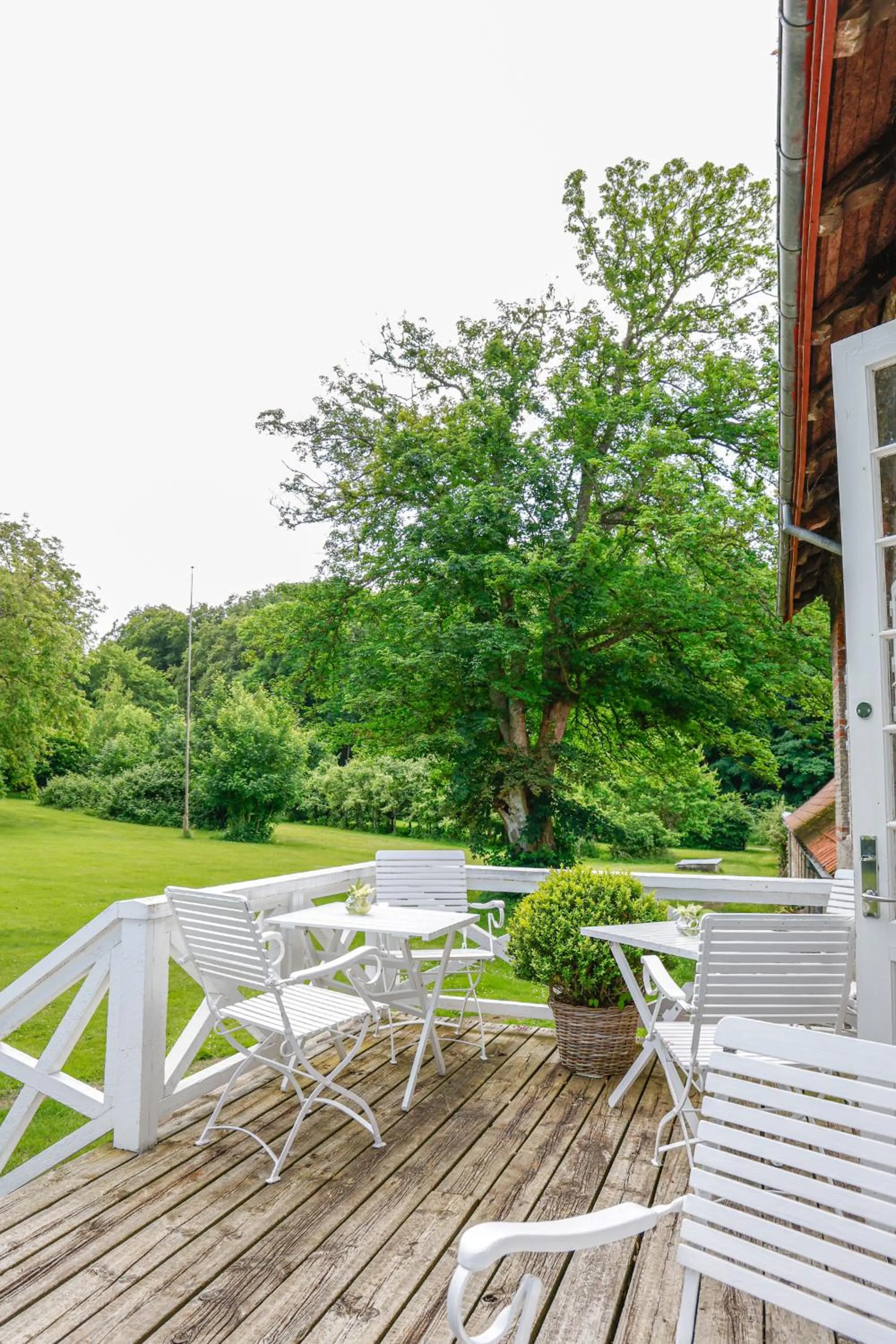 Garden in Lundsgaard Gods Badehotel