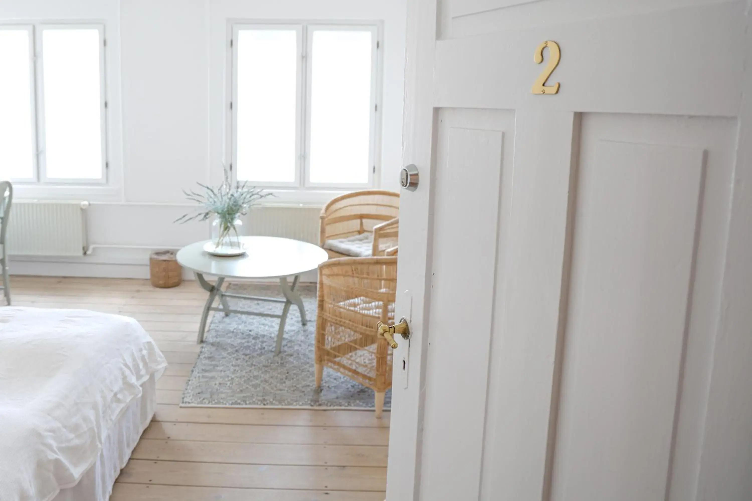 Double Room with Private External Bathroom in Lundsgaard Gods Badehotel Double Room with Private External Bathroom in Lundsgaard Gods Badehotel