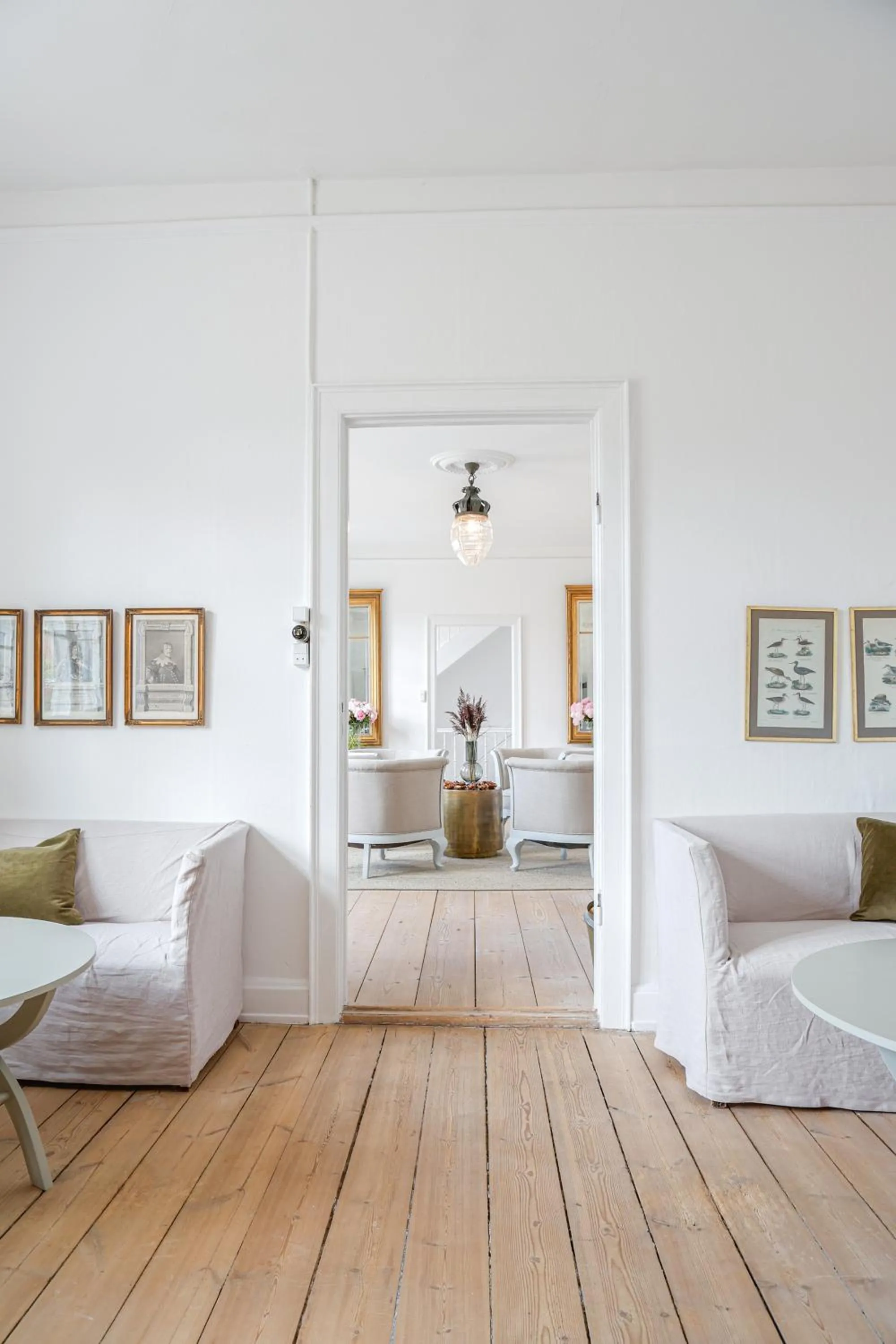 Living room in Lundsgaard Gods Badehotel