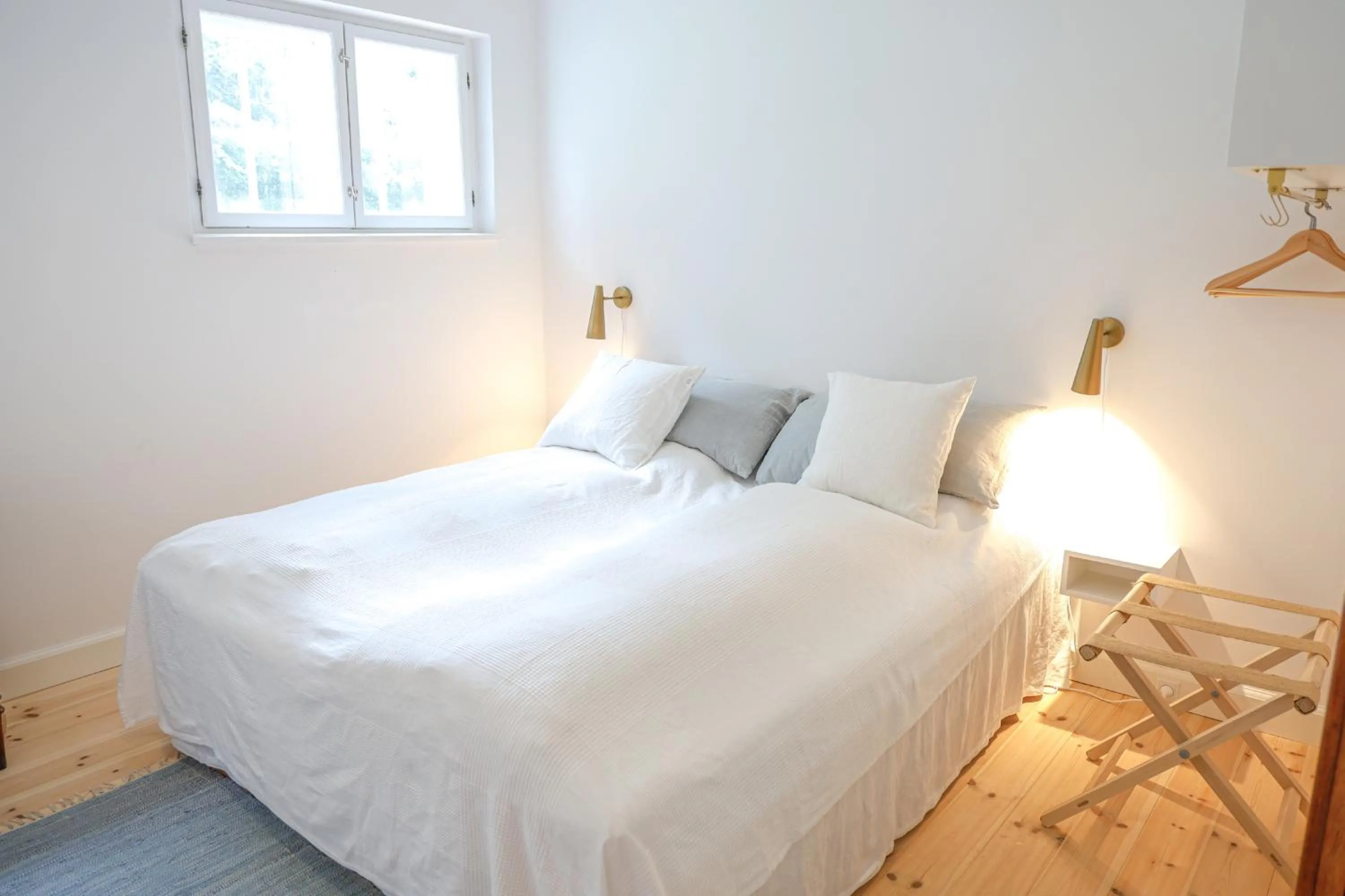 Bed in Lundsgaard Gods Badehotel